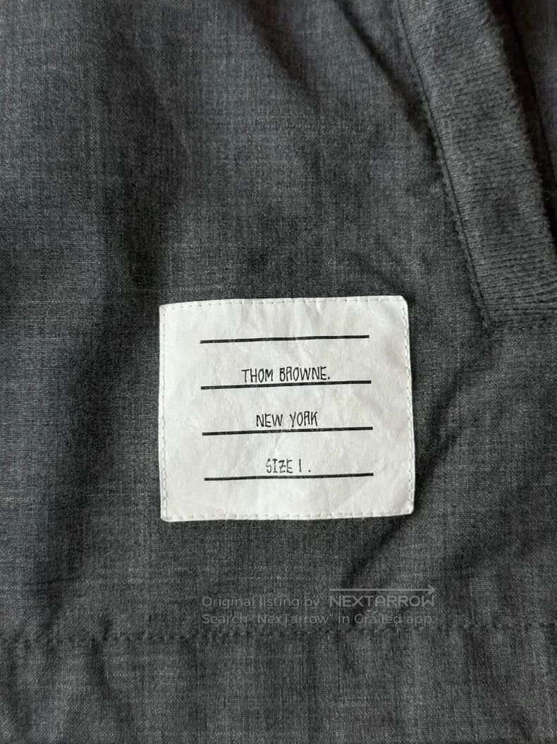 Thom Browne Thom Browne Wool Striped Windbreaker Size US S / EU 44-46 / 1 - 3 Thumbnail