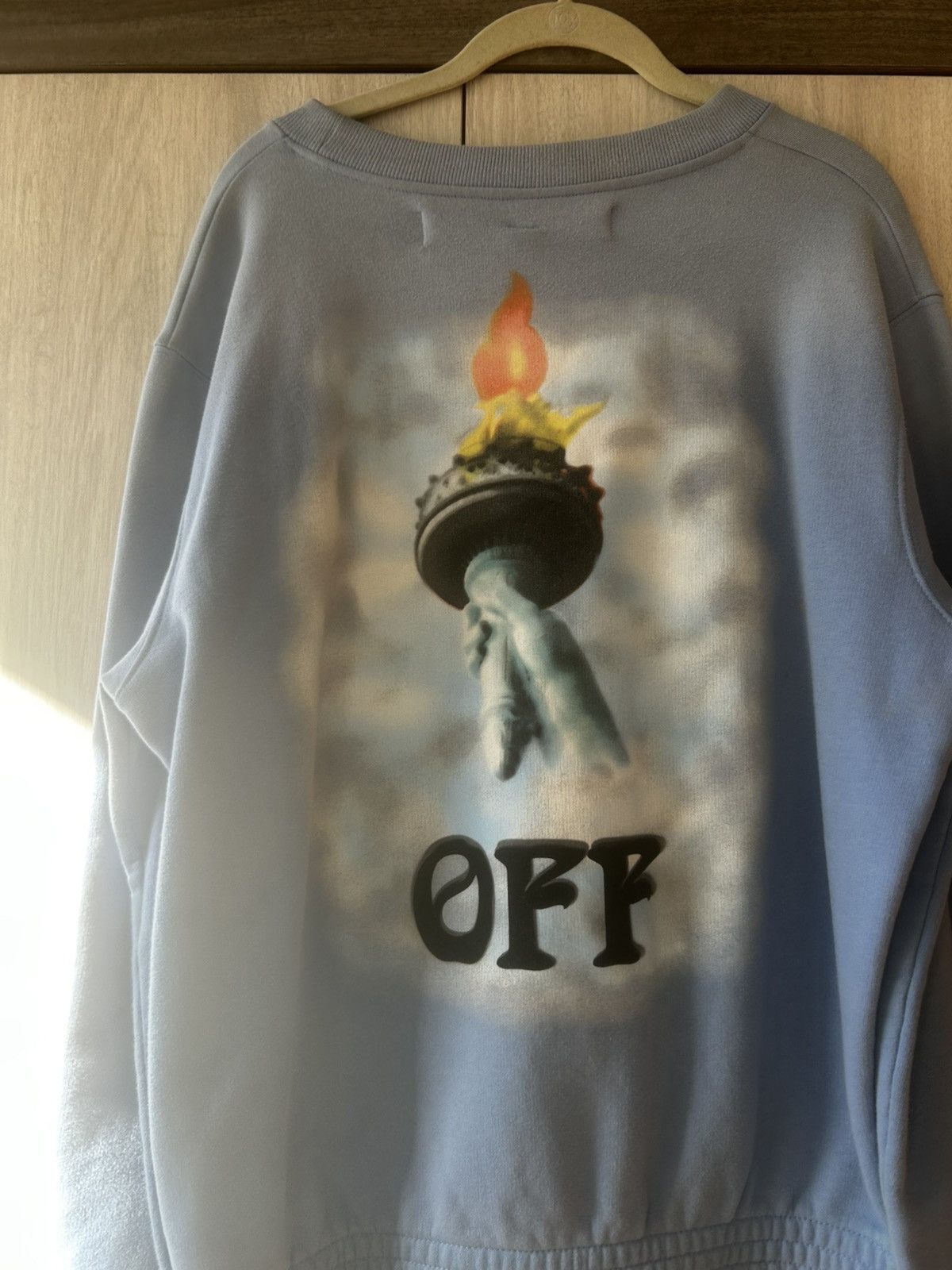 Off-White Off White State of Liberty Crew Size US L / EU 52-54 / 3 - 2 Thumbnail