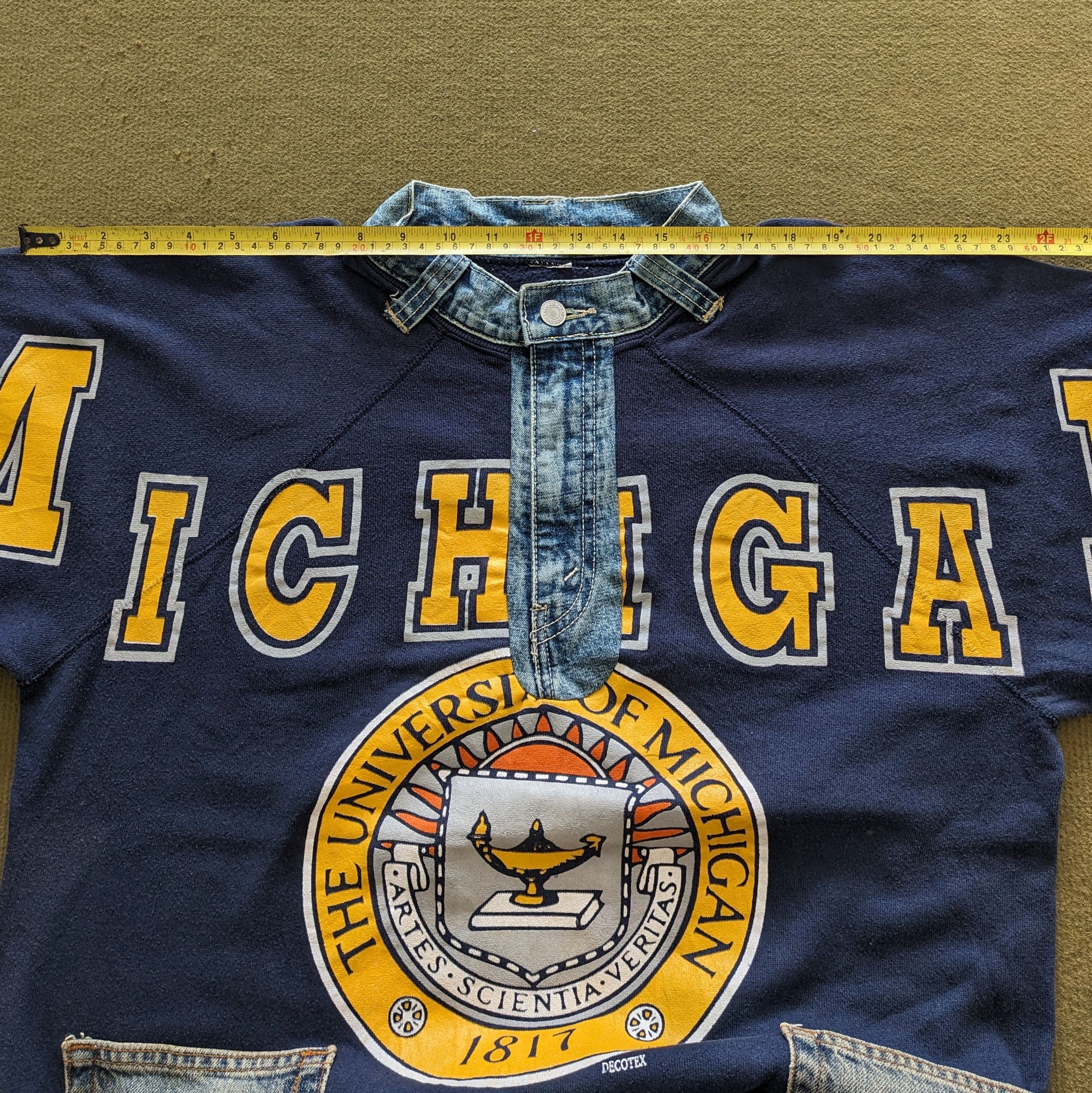 Orvis Vintage University Of MICHIGAN Sweatshirt Size US L / EU 52-54 / 3 - 5 Thumbnail