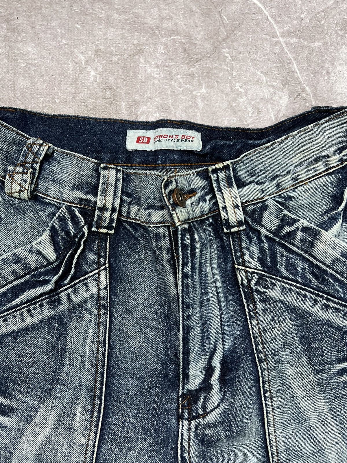 If Six Was Nine × Japanese Brand × Le Grande Bleu (L.G.B.) SALE✅✅2000s Japanese Punk Bondage Baggy Cargo Pants Y2K Size US 30 / EU 46 - 7 Thumbnail