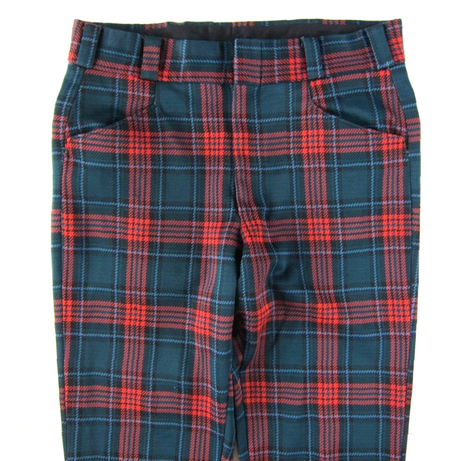 Vintage VTG Sansabelt Jaymar Green Plaid Knit Retro Golf Slack Trouser Pant Men 34 Size US 34 / EU 50 - 5 Thumbnail