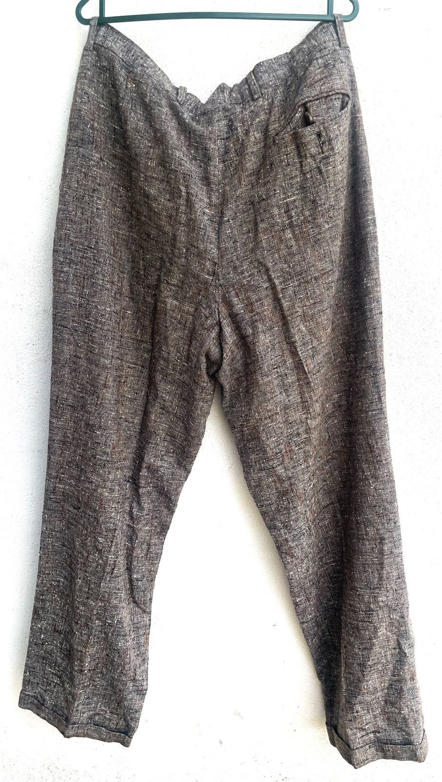 Vintage Vintage G.B PEDRINI LIBRAIO Wide legs pants Size US 30 / EU 46 - 6 Thumbnail