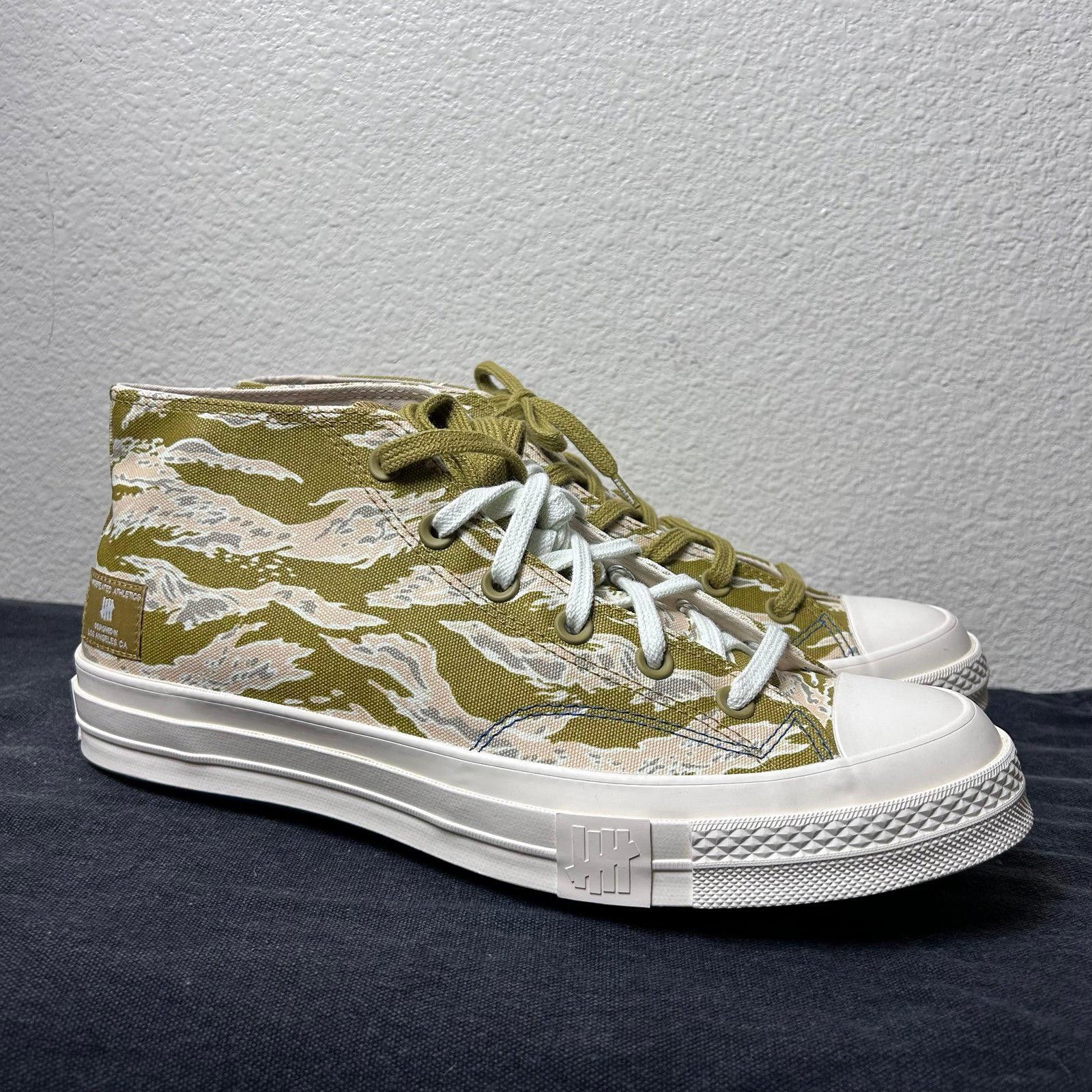Undefeated Converse Chuck Taylor All Star Mid – Camo Canvas Size US 10.5 / EU 43-44 - 3 Thumbnail