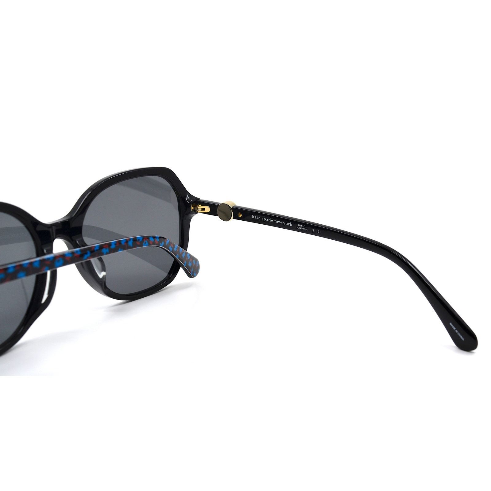 Kate Spade KATE SPADE LOURDES/F/S 3H2 BLACK GREY POLARIZED SUNGLASSES Size ONE SIZE - 10 Thumbnail