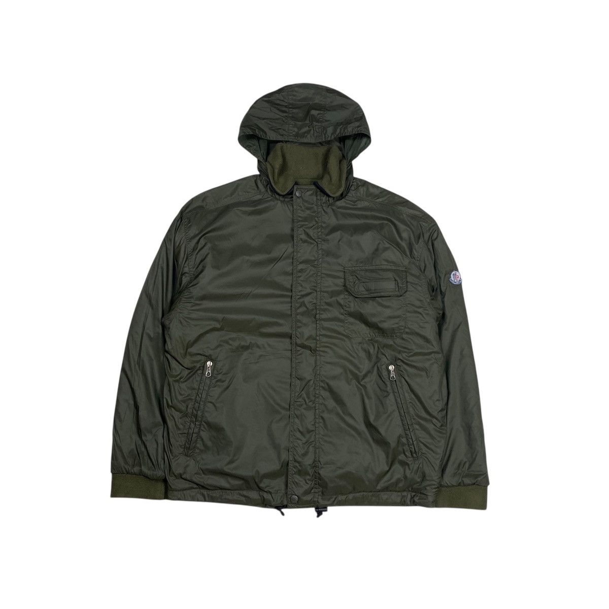 Moncler Rare Vintage Moncler Husky Reversible Fleece Hoodie Jacket Size US S / EU 44-46 / 1 - 1 Thumbnail