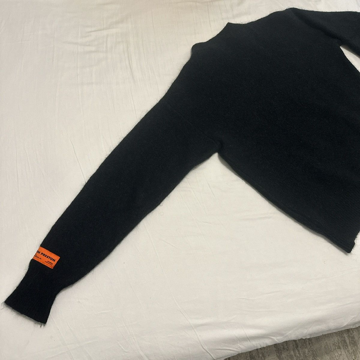 Heron Preston Heron Preston Black Mohair Sweater Size US M / EU 48-50 / 2 - 3 Thumbnail