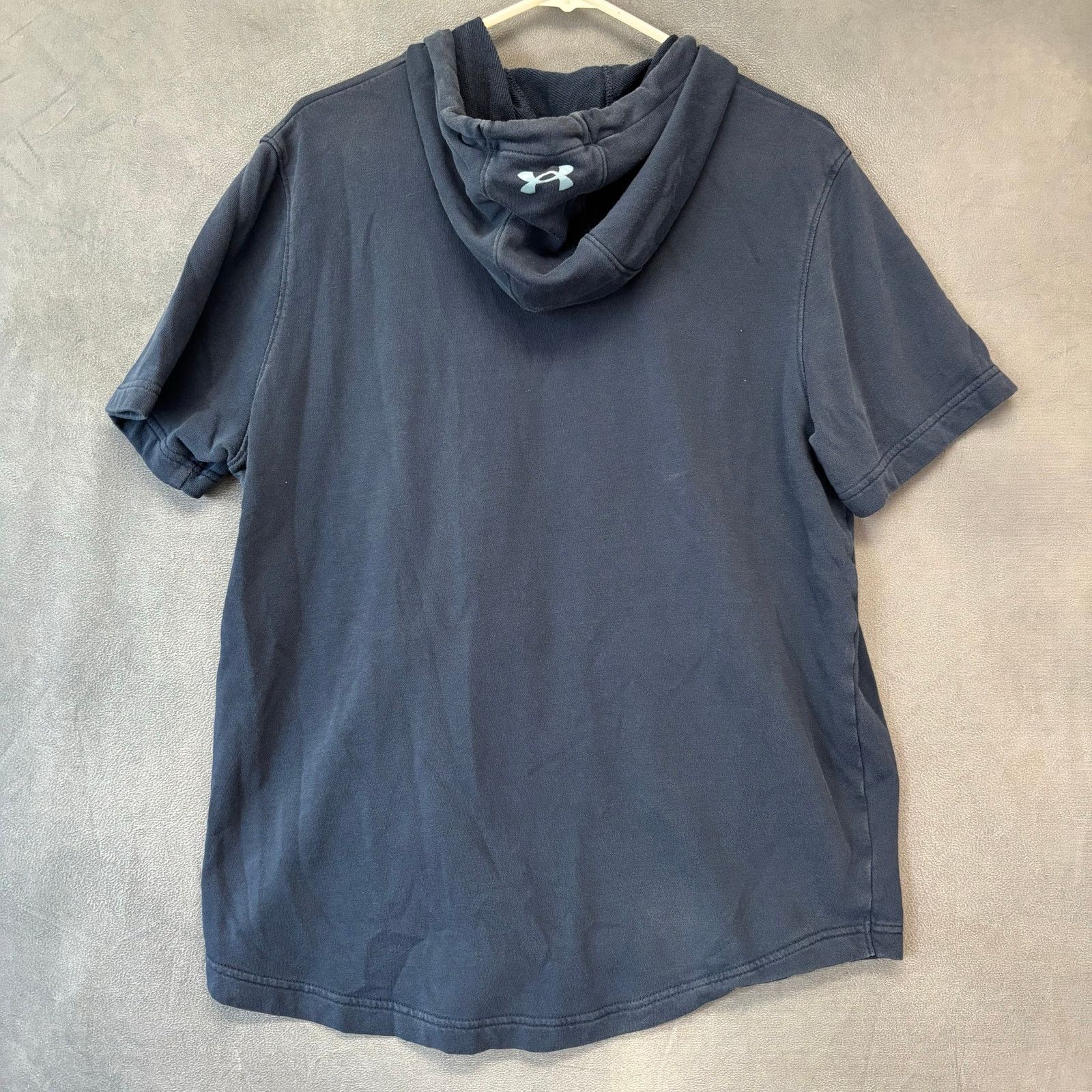 Under Armour Under Armour Project Rock Short Sleeve Hood Sweatshirt Navy Size US L / EU 52-54 / 3 - 2 Thumbnail