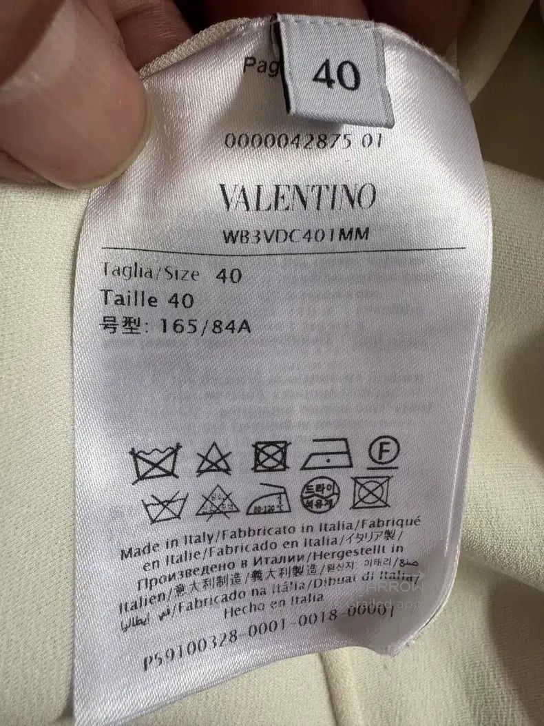 Valentino Valentino White dress Size S / US 4 / IT 40 - 4 Thumbnail