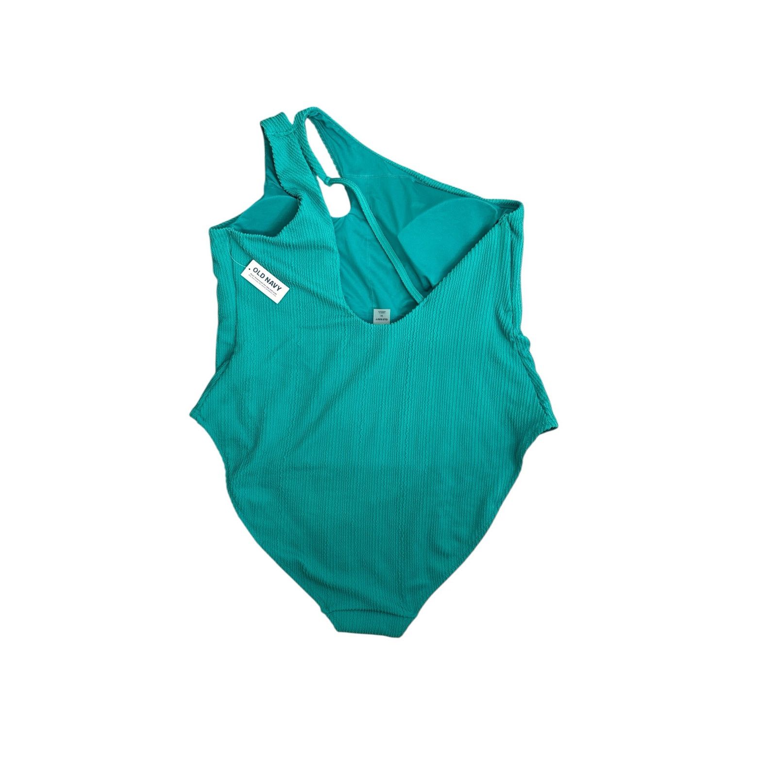Old Navy Old Navy NWT Women’s 3X Aqua One shoulder Onepiece Swimsuit Size 3XL / US 20-22 - 3 Thumbnail