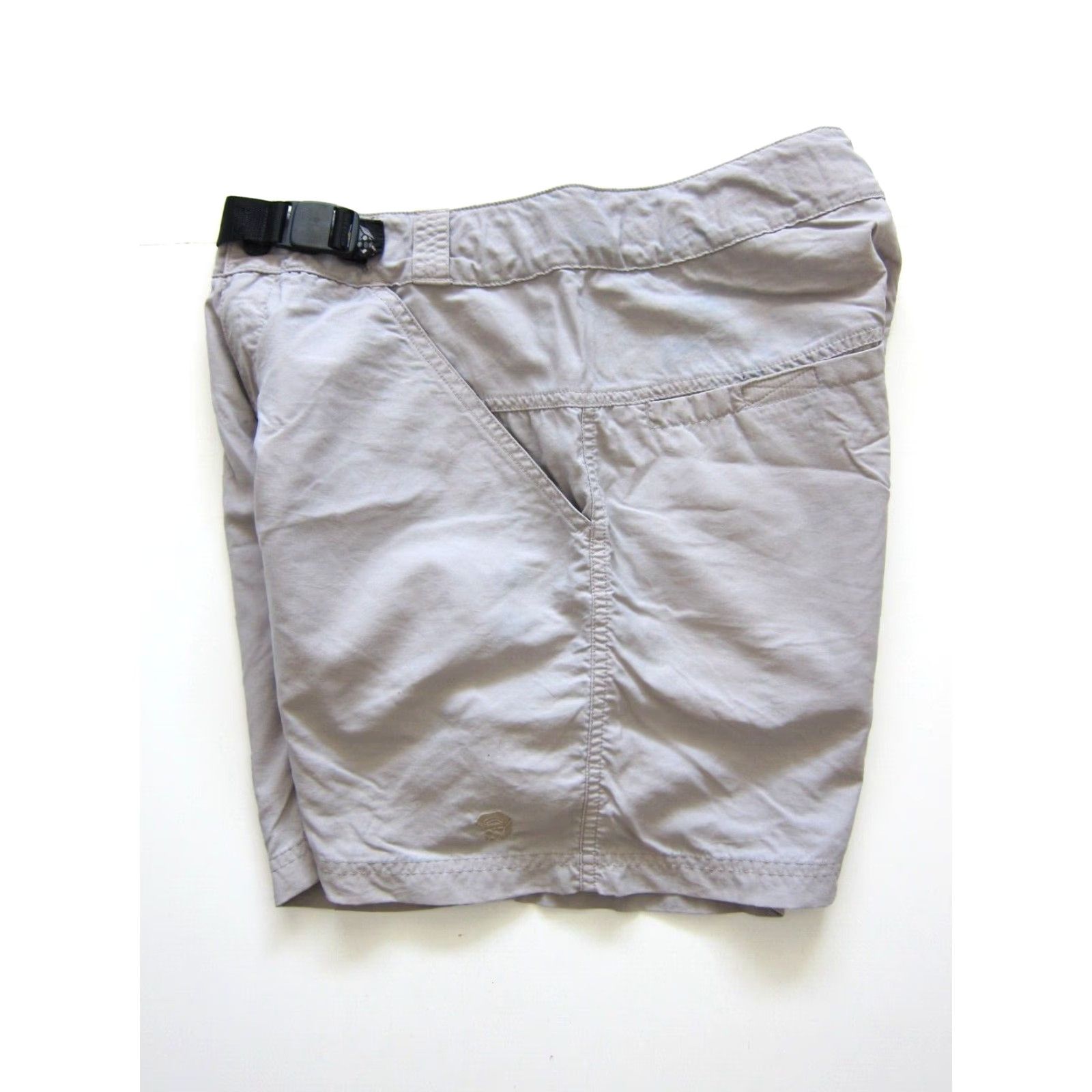 Mountain Hardwear Mountain Hardwear Grey Nylon Pocket High Rise Hike Lightweight Chino Short 8 Womens Regular 30" Waist 12" Rise 5.5" Inseam Gray/Nylon Hiking Shorts Size 30" / US 8 / IT 44 - 5 Thumbnail