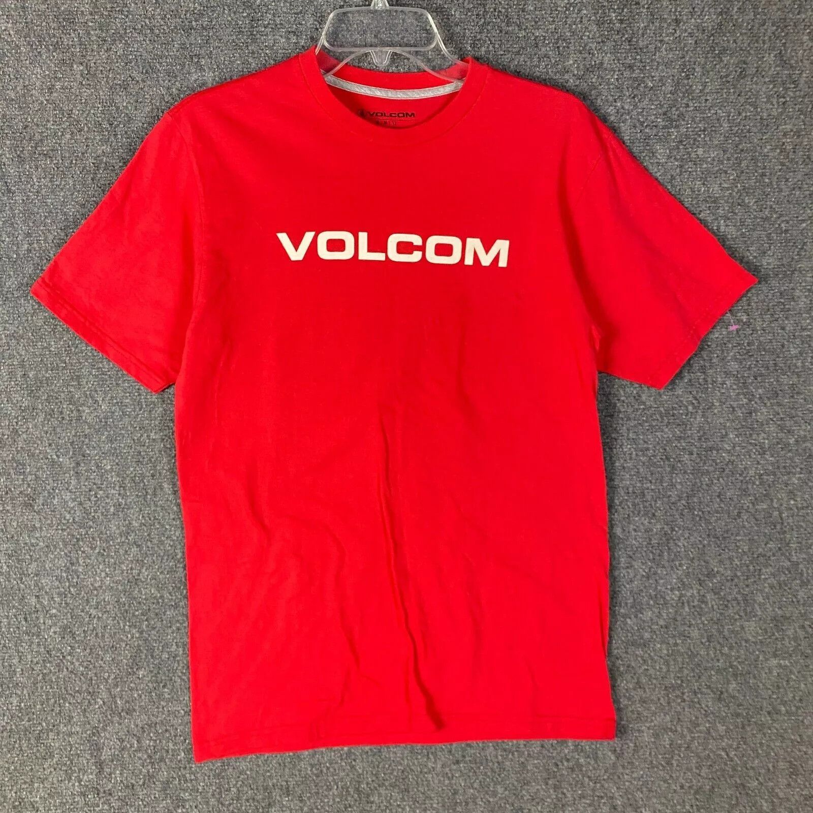 Volcom Volcom T-Shirt Men's Medium 100% Cotton Short Sleeve Red M Size US M / EU 48-50 / 2 - 1 Thumbnail