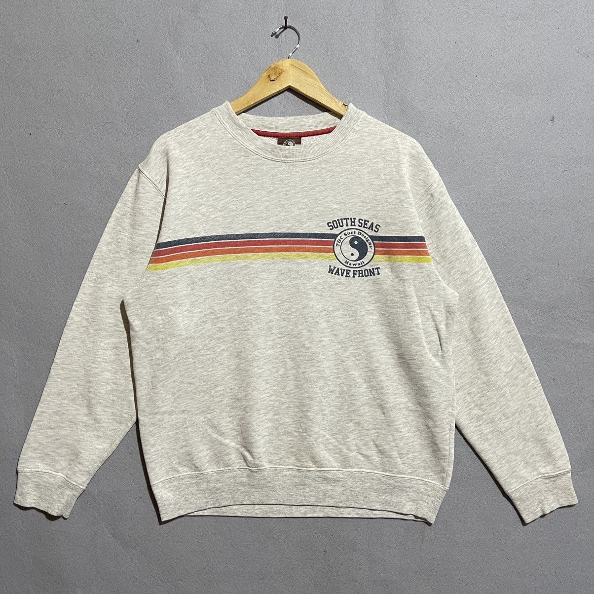 Vintage Vintage Y2K T&C Surf “South Seas Wave Front” Sweatshirt Size US M / EU 48-50 / 2 - 3 Thumbnail