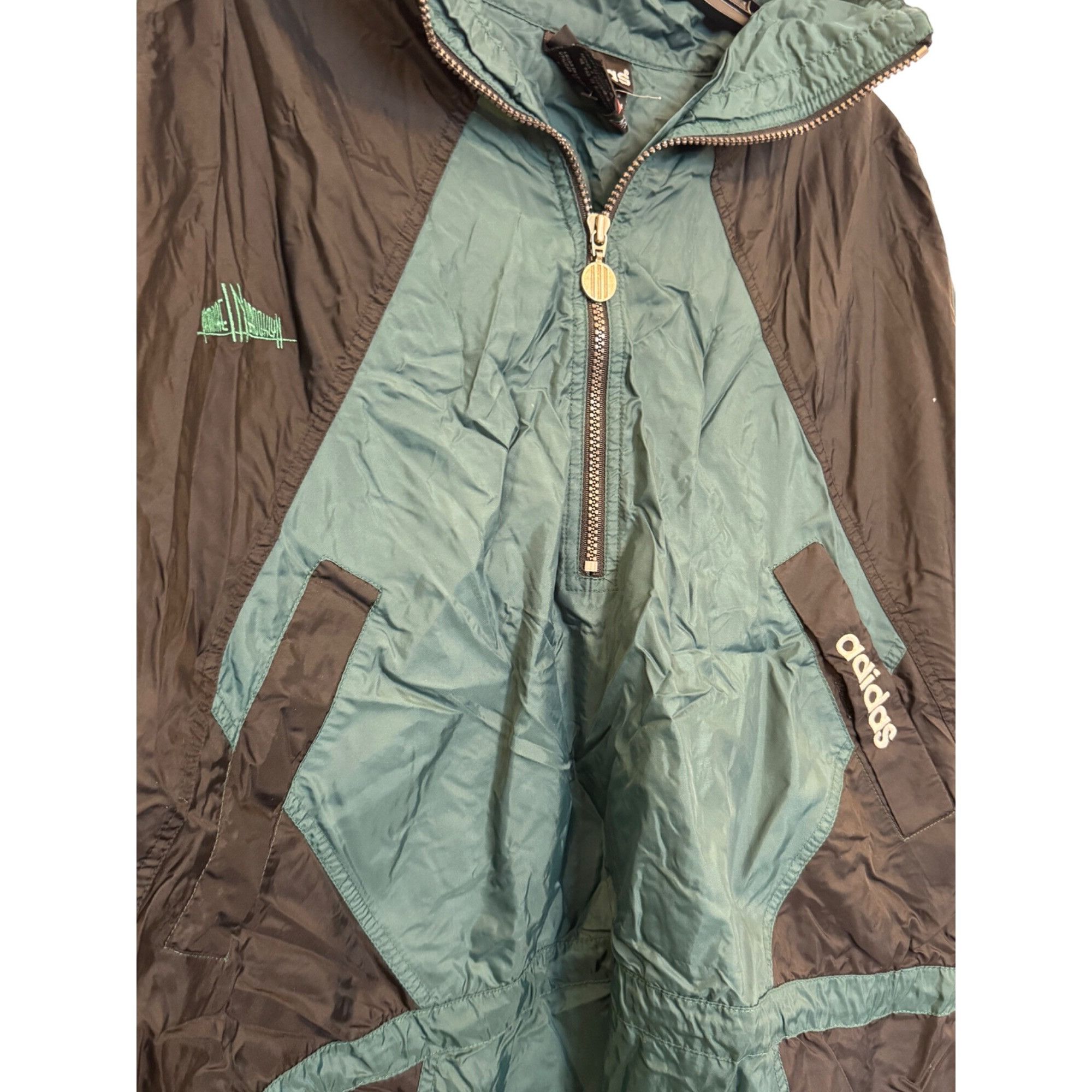Adidas Adidas Vintage Vampire In Brooklyn Windbreaker Jacket XL Size US XL / EU 56 / 4 - 6 Thumbnail