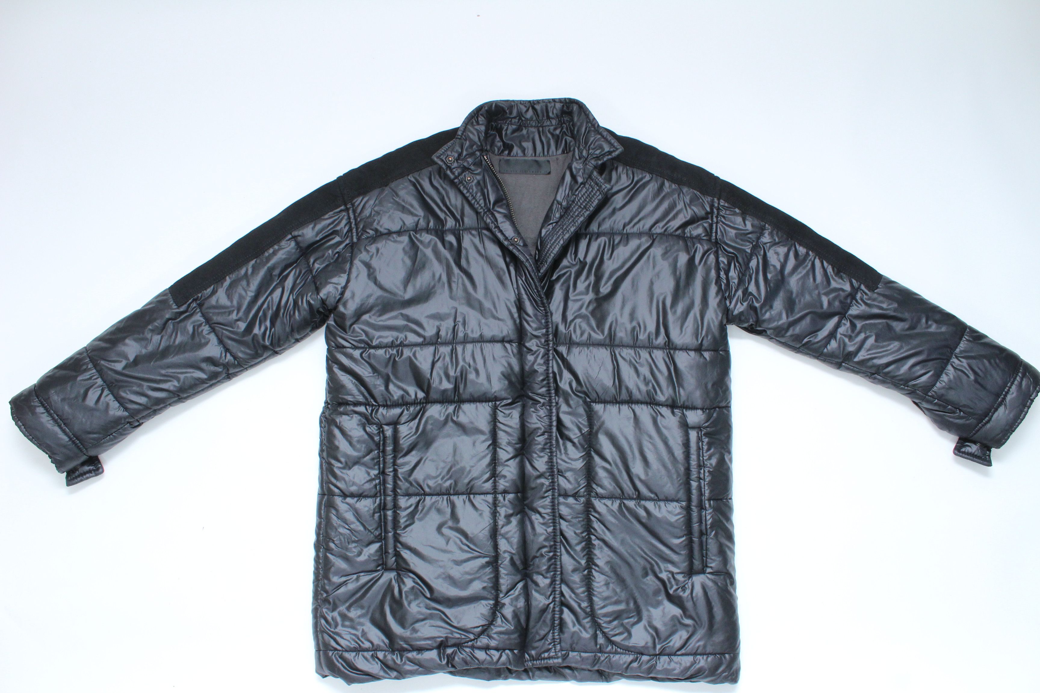 Haider Ackermann FW19 Haider Ackermann Quilted Nylon Suede Panel Jacket Sz 34 Size XS / US 0-2 / IT 36-38 - 13 Thumbnail
