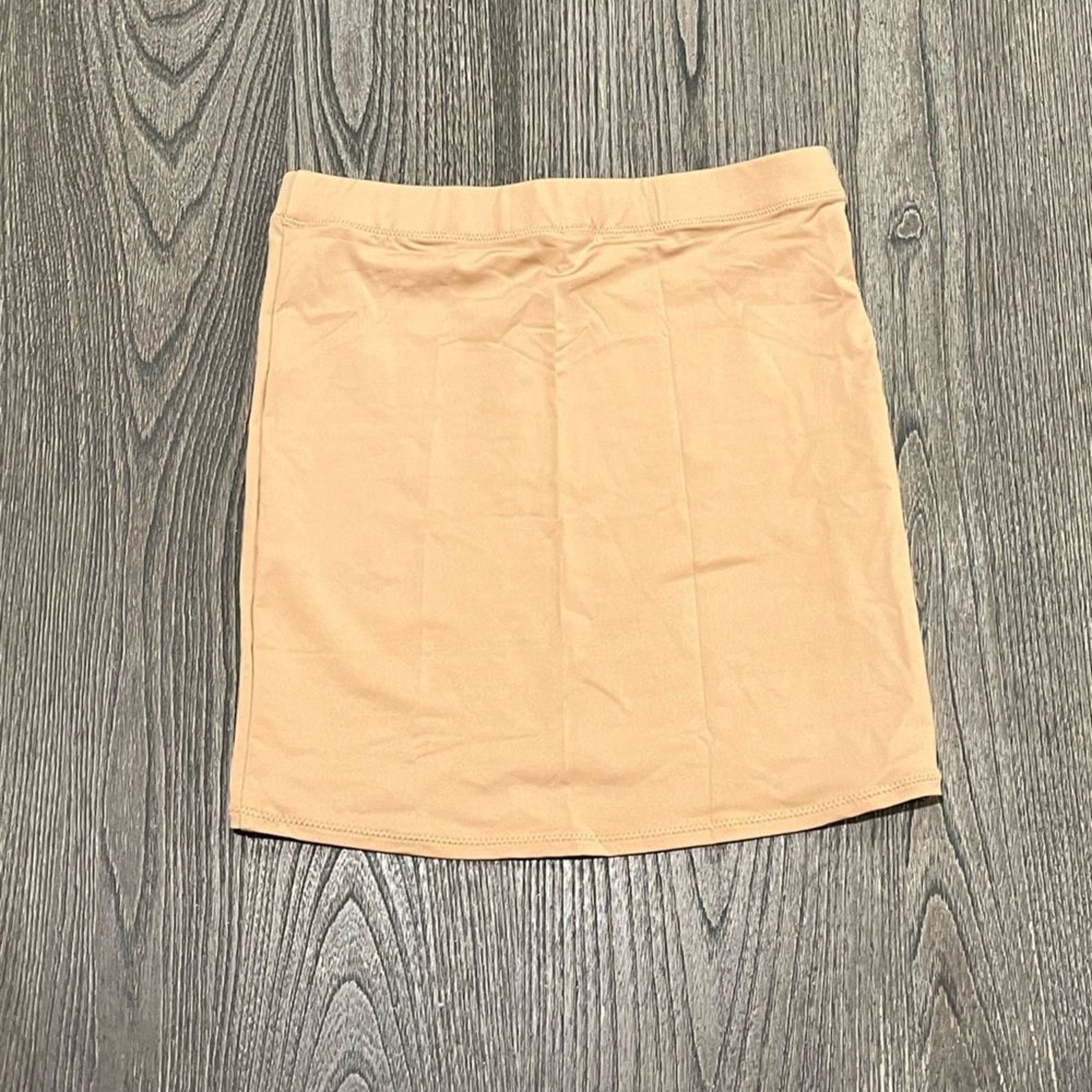 SKIMS NWT Skims Swim High-Waisted Tube Skirt Mini Ochre XXS Size 24" / US 00 / IT 34 - 2 Thumbnail