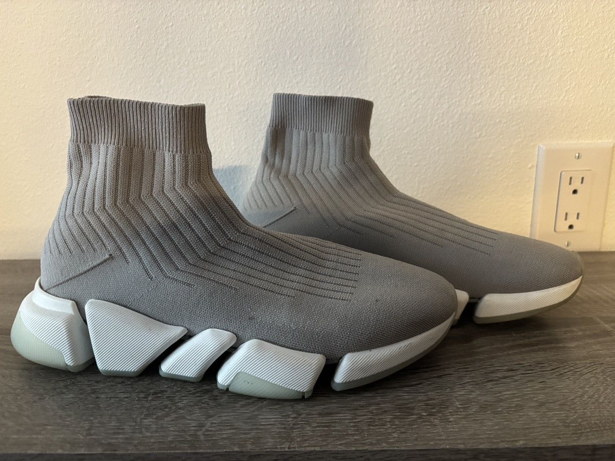 Balenciaga Balenciaga speed trainers rib-knit Size US 9 / EU 42 - 2 Thumbnail