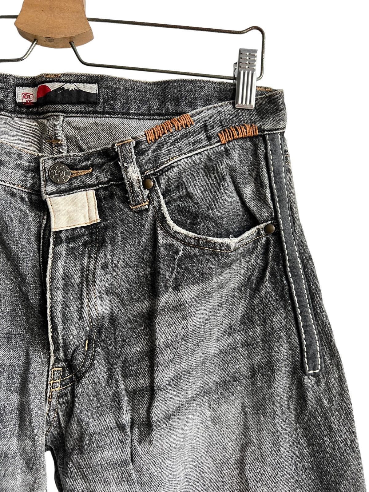 Karakuri Tamashii Karakuri Tamashi Royal Phenix 🇯🇵 Embroidery Baggy Denim Size US 32 / EU 48 - 7 Thumbnail