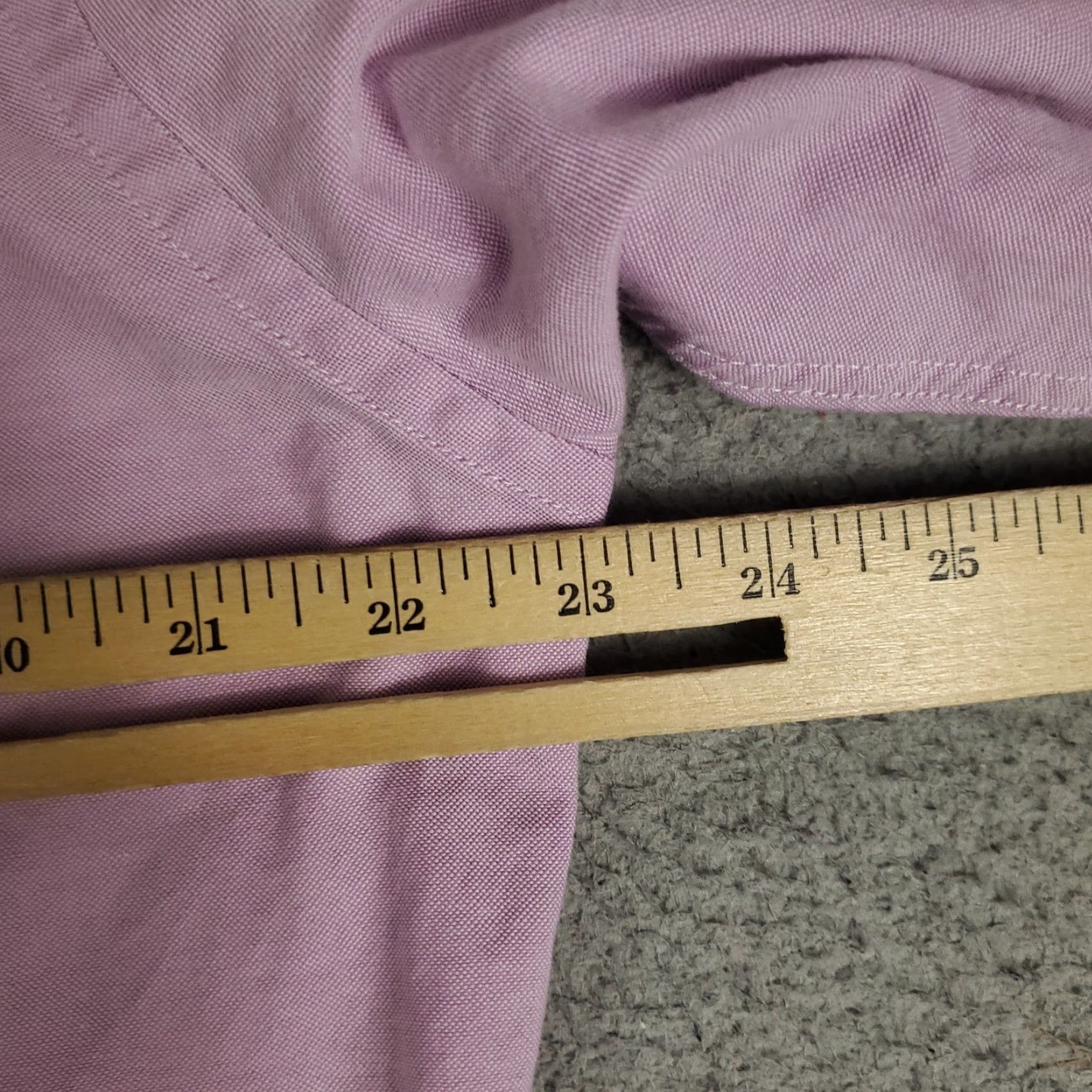 Brooks Brothers Brooks Brothers Shirt Mens Large Purple Extra Slim Fit Button Up Long Sleeve Regular Collar Down Vintage: No Size US L / EU 52-54 / 3 - 7 Thumbnail