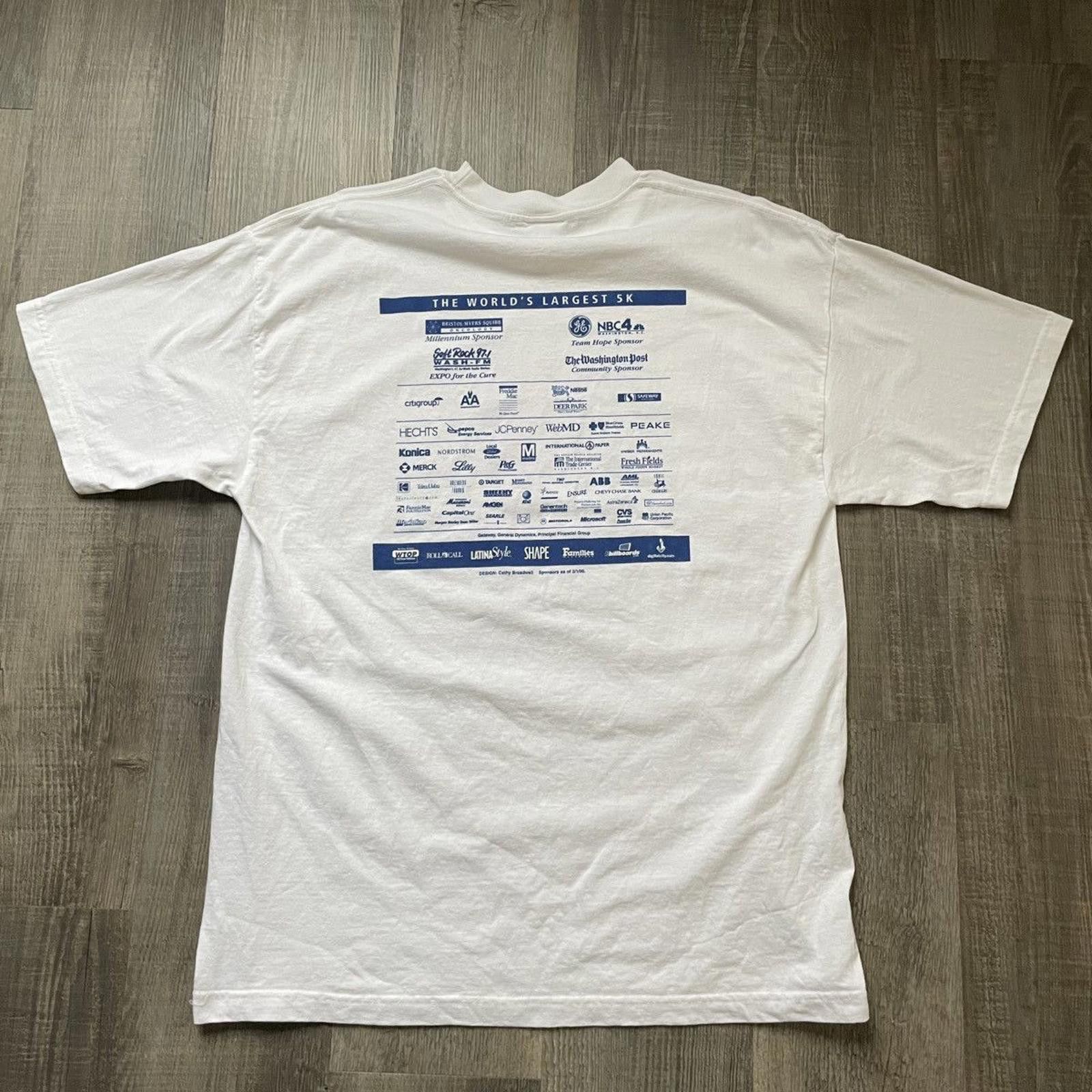 Vintage VINTGE • "Komen" Pre-Shrunk Tee (XL) Size US XL / EU 56 / 4 - 6 Thumbnail