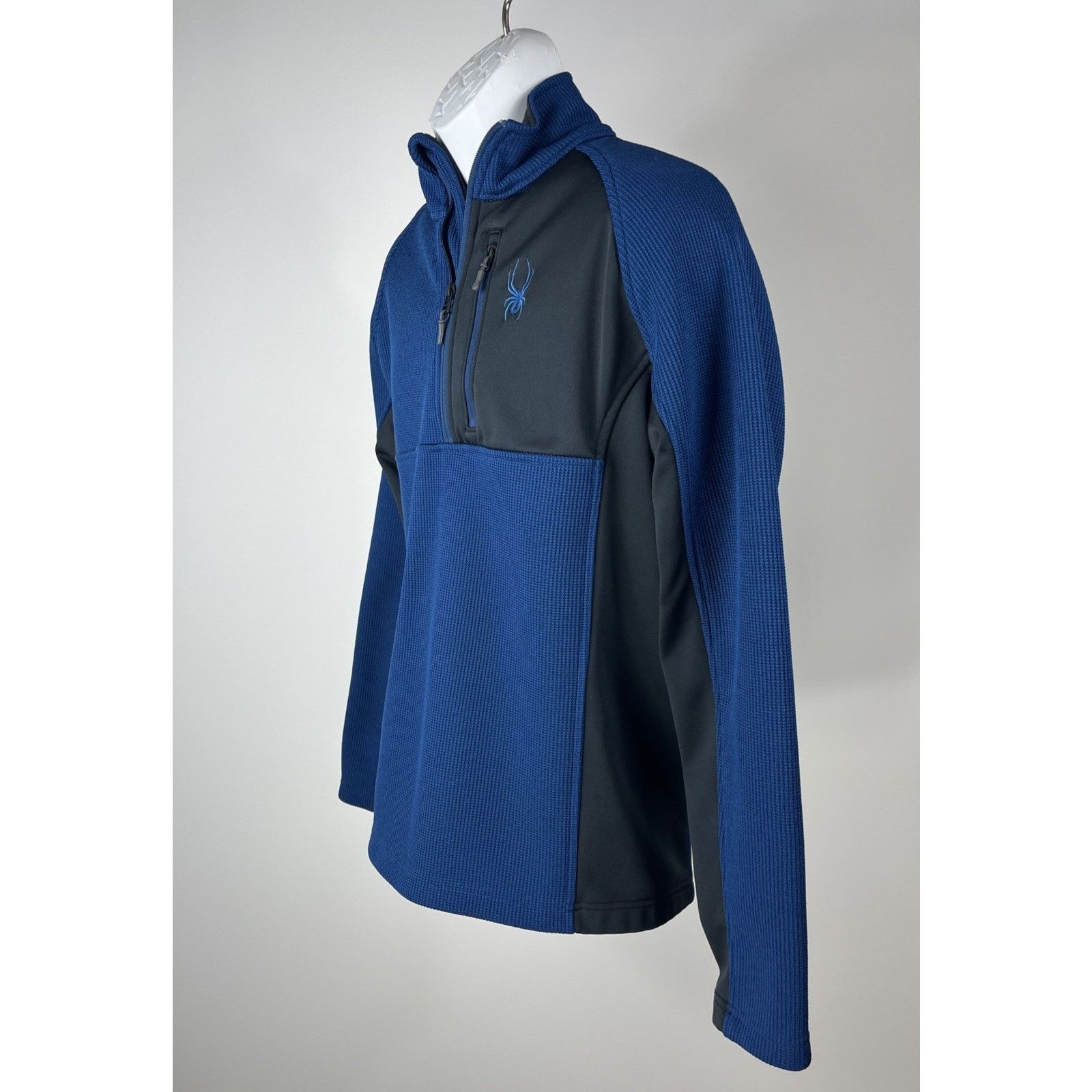 Spyder Spyder Blue 1/4 Zip Sweater Jacket Pullover Size M Men's Size US M / EU 48-50 / 2 - 3 Thumbnail