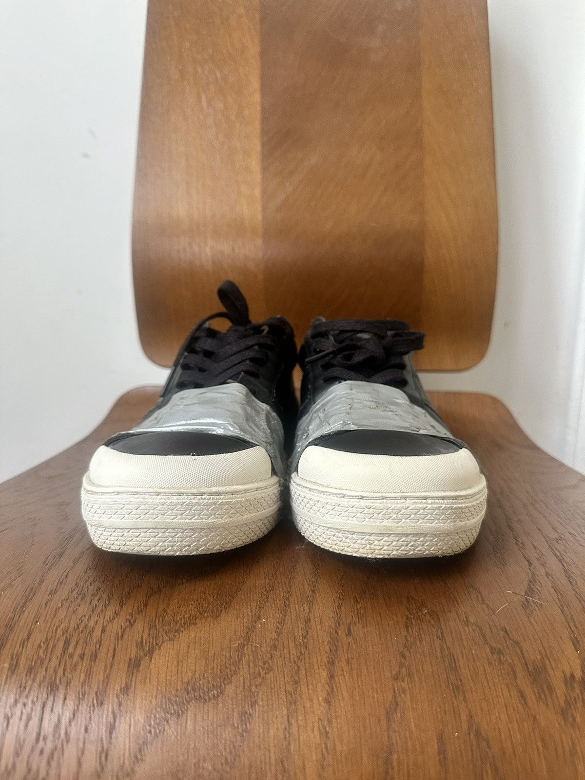 Japanese Brand SEND OFFERS‼️ Distressed Tape Sneaker Size US 9 / EU 42 - 5 Thumbnail