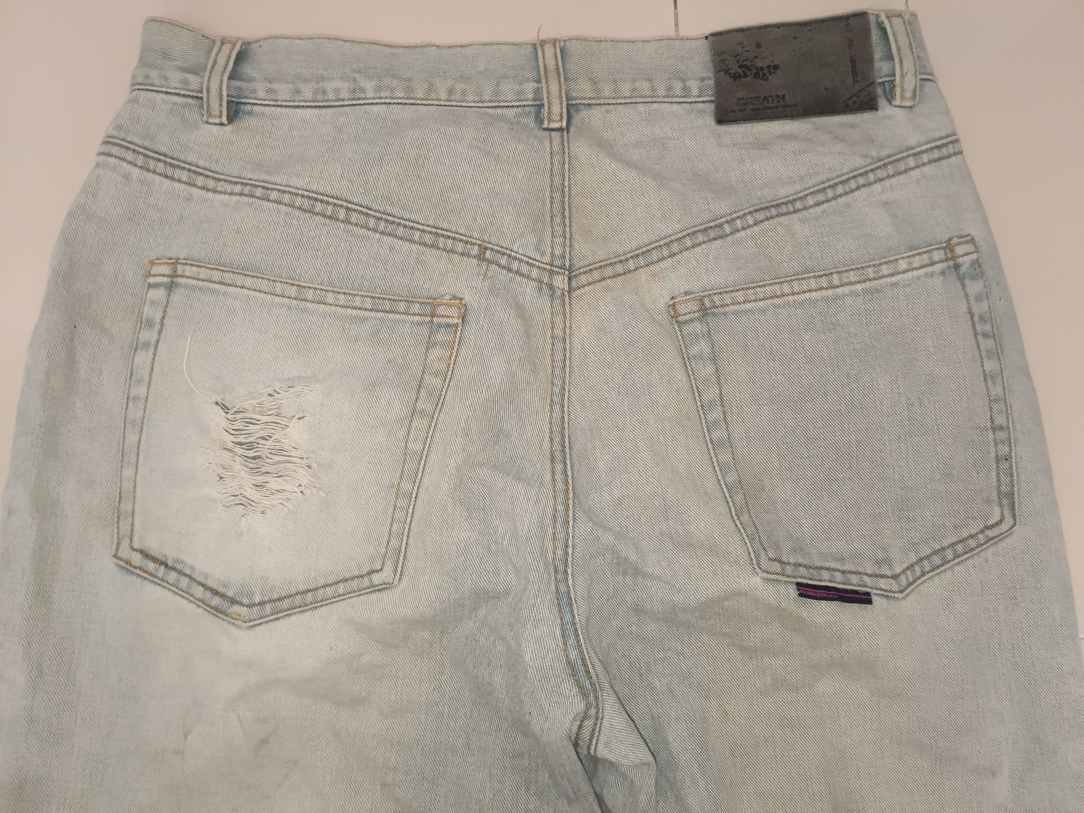 Japanese Brand Vintage Y2K Breath destroy Jeans Size US 34 / EU 50 - 10 Thumbnail