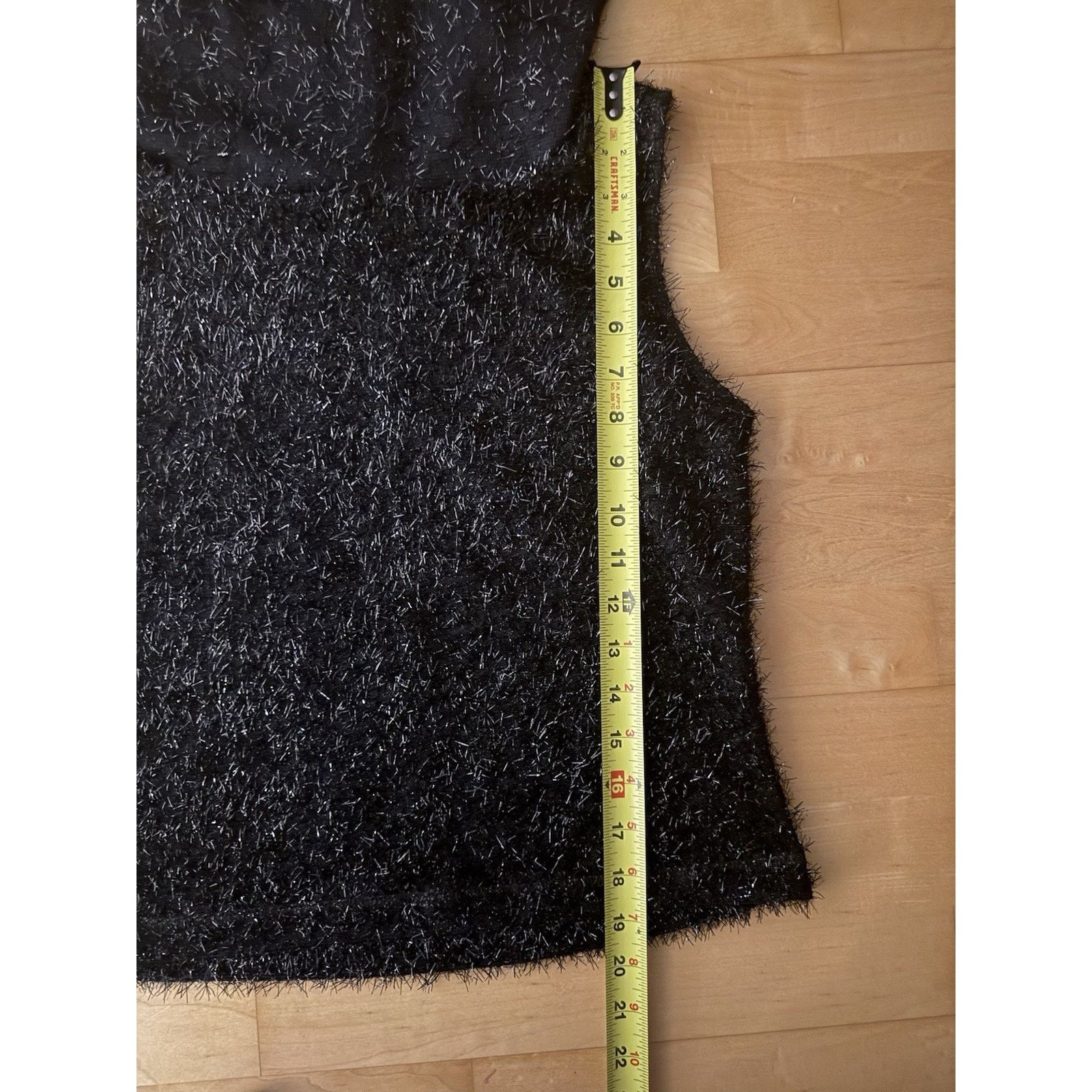 Willi Smith Willie Smith Funnel Neck Fuzzy Tinsel Sleeveless Sweater M Size M / US 6-8 / IT 42-44 - 3 Thumbnail