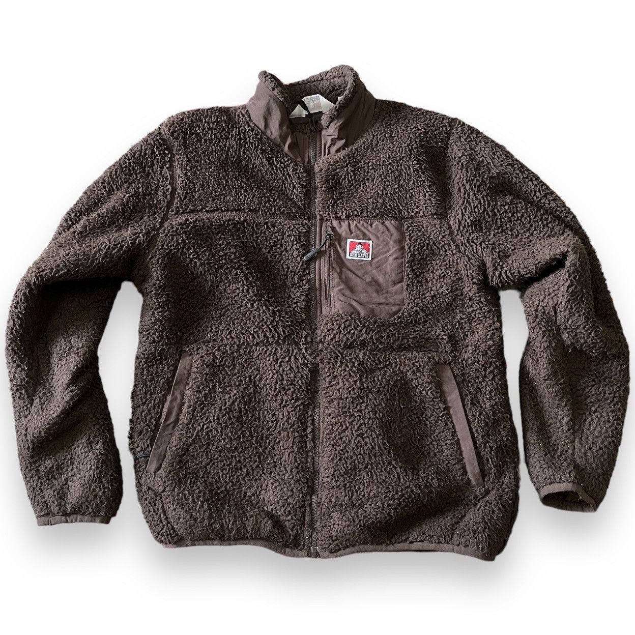 Ben Davis Vintage Ben Davies Fleece Sweatshirt Size US L / EU 52-54 / 3 - 4 Thumbnail