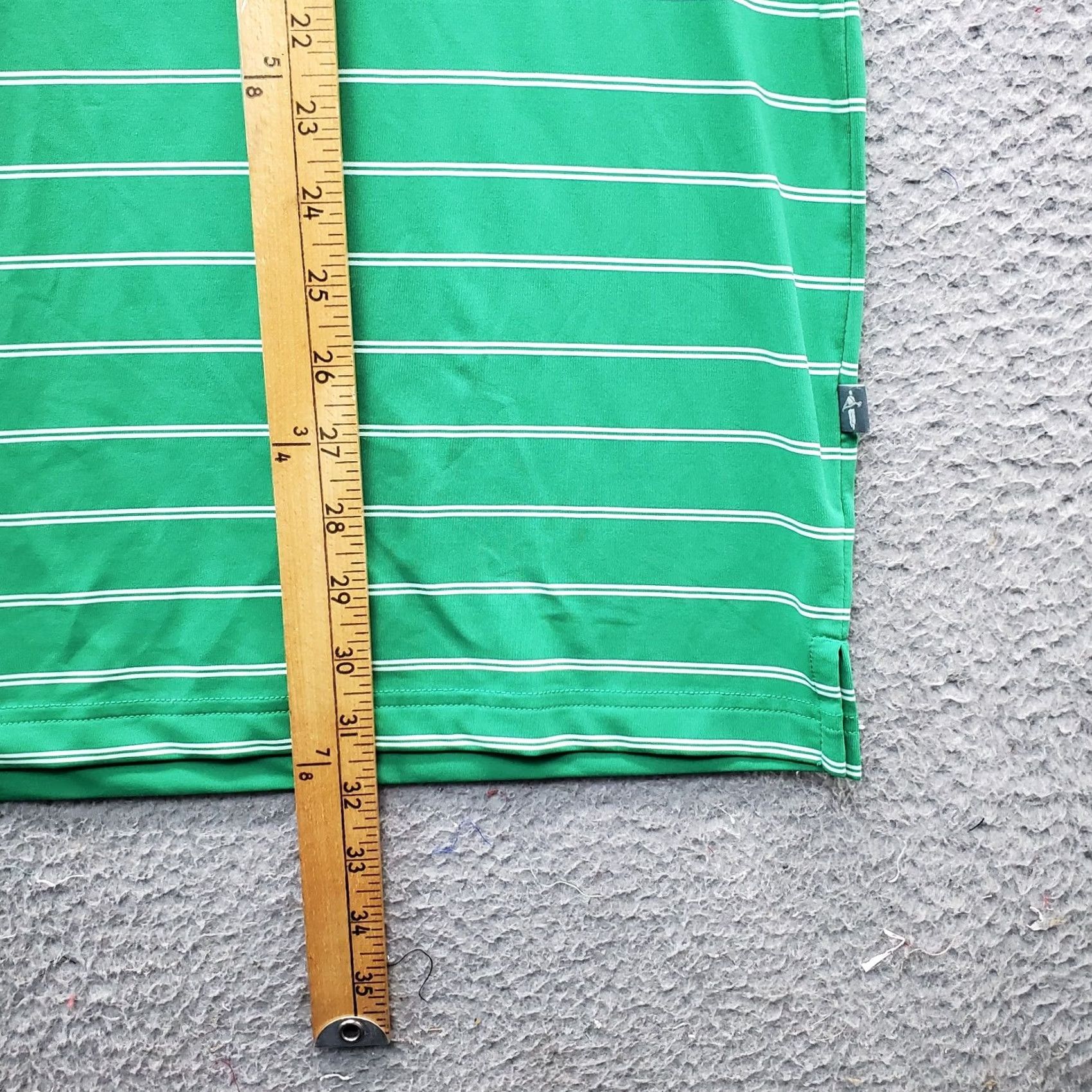 Vintage Full Turn Polo Shirt Mens XL Multi Striped Performance Stretch Short Sleeve Size US XL / EU 56 / 4 - 6 Thumbnail