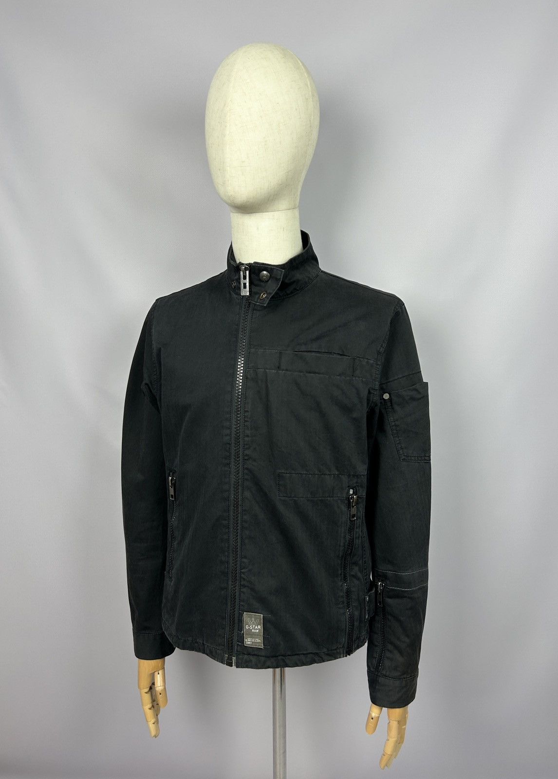 G-Star G Star Royal Art Jacket Big Logo Black RARE Size L Size US L / EU 52-54 / 3 - 1 Thumbnail