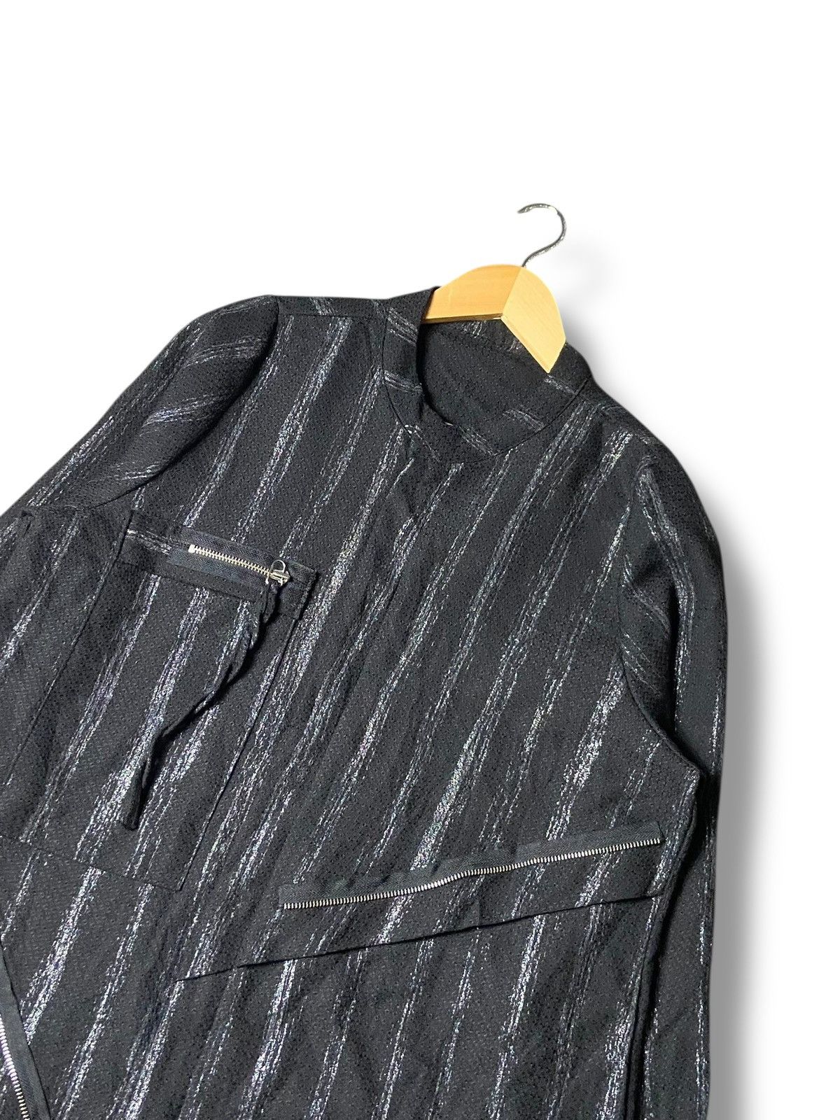 Japanese Brand Graxia Brand Asymmetric Design Coat (155) Size US S / EU 44-46 / 1 - 2 Thumbnail