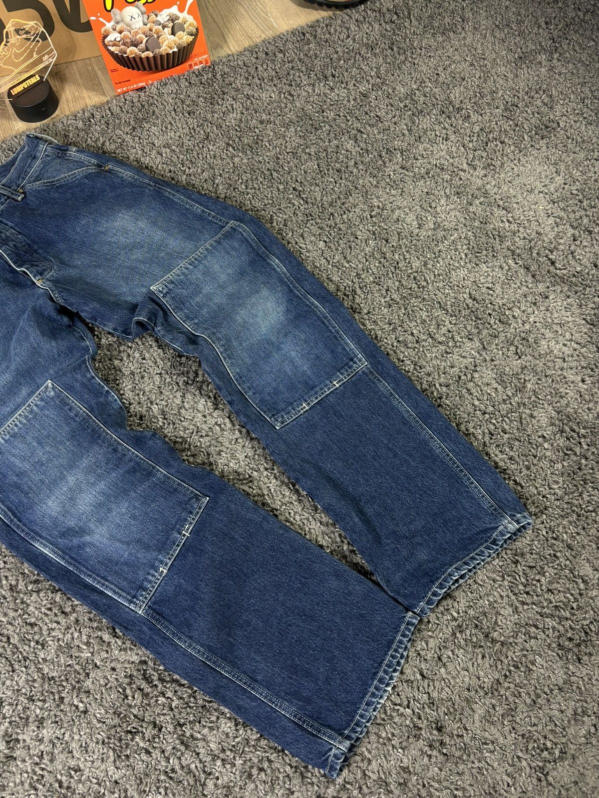Big Star × Japanese Brand × Vintage Baggy Denim Big Star USA Pants Double Knee 90s Size US 34 / EU 50 - 7 Thumbnail