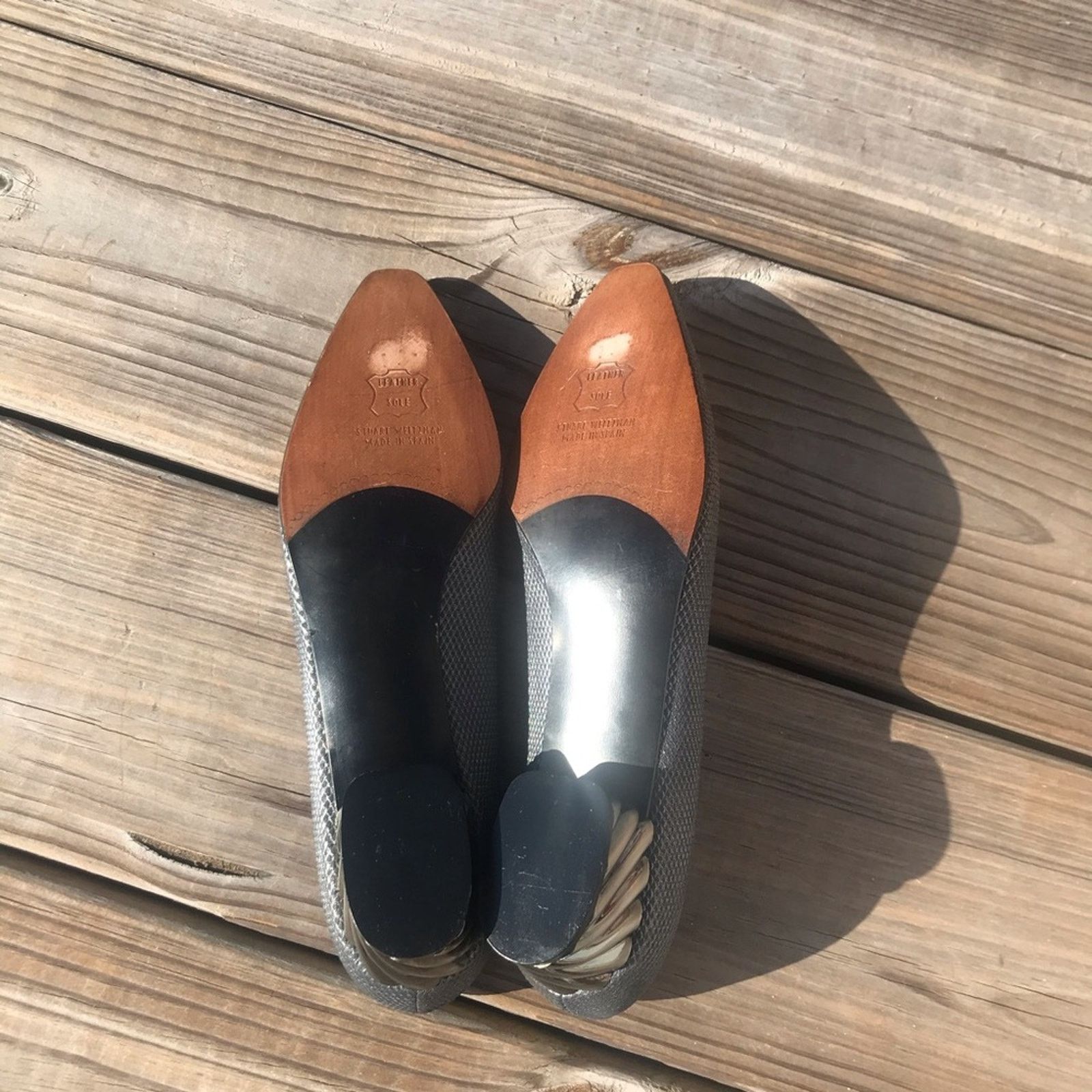 Stuart Weitzman Stuart Weitzman pump with detailed chunky heel Women's 6.5 Size US 6.5 / IT 36.5 - 8 Thumbnail