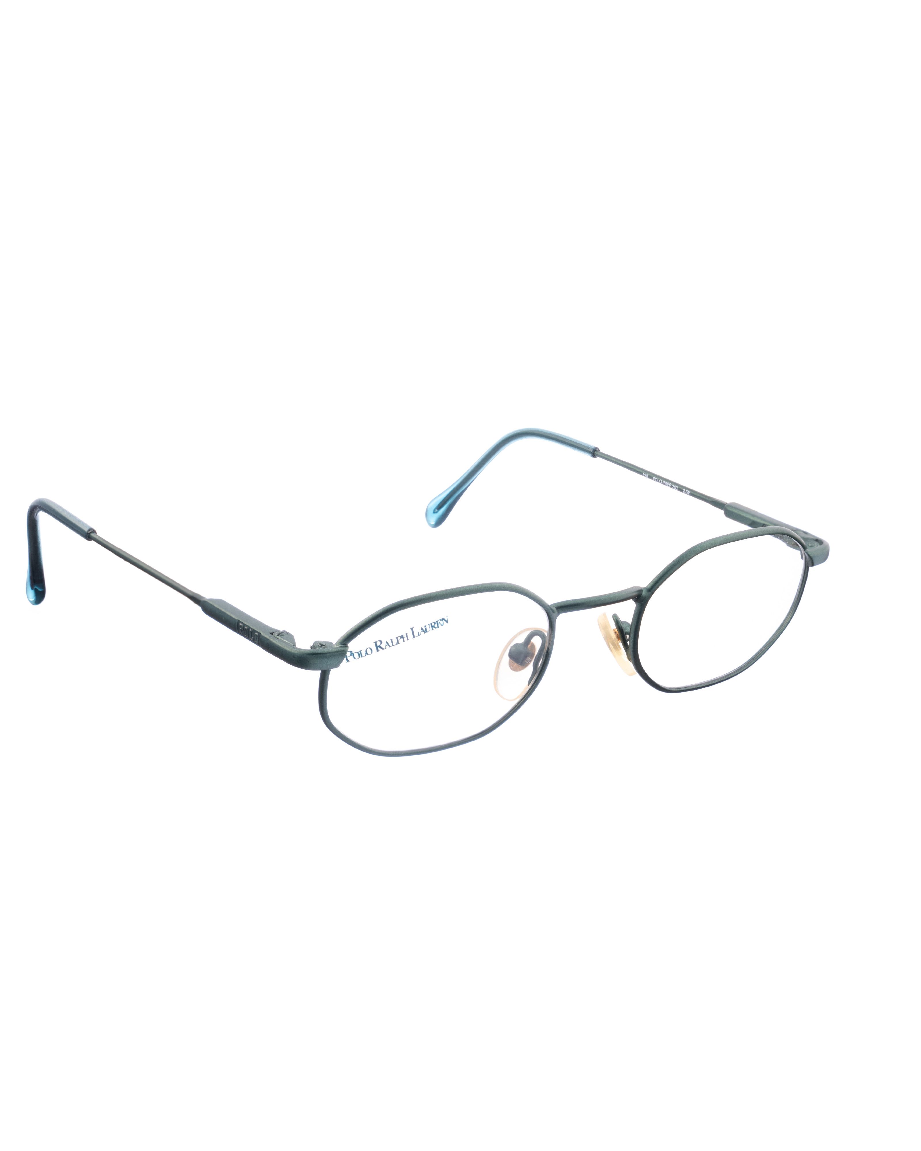 Polo Ralph Lauren Polo Ralph Lauren 00s Octagonal Blue Matte Glasses Size ONE SIZE - 2 Thumbnail