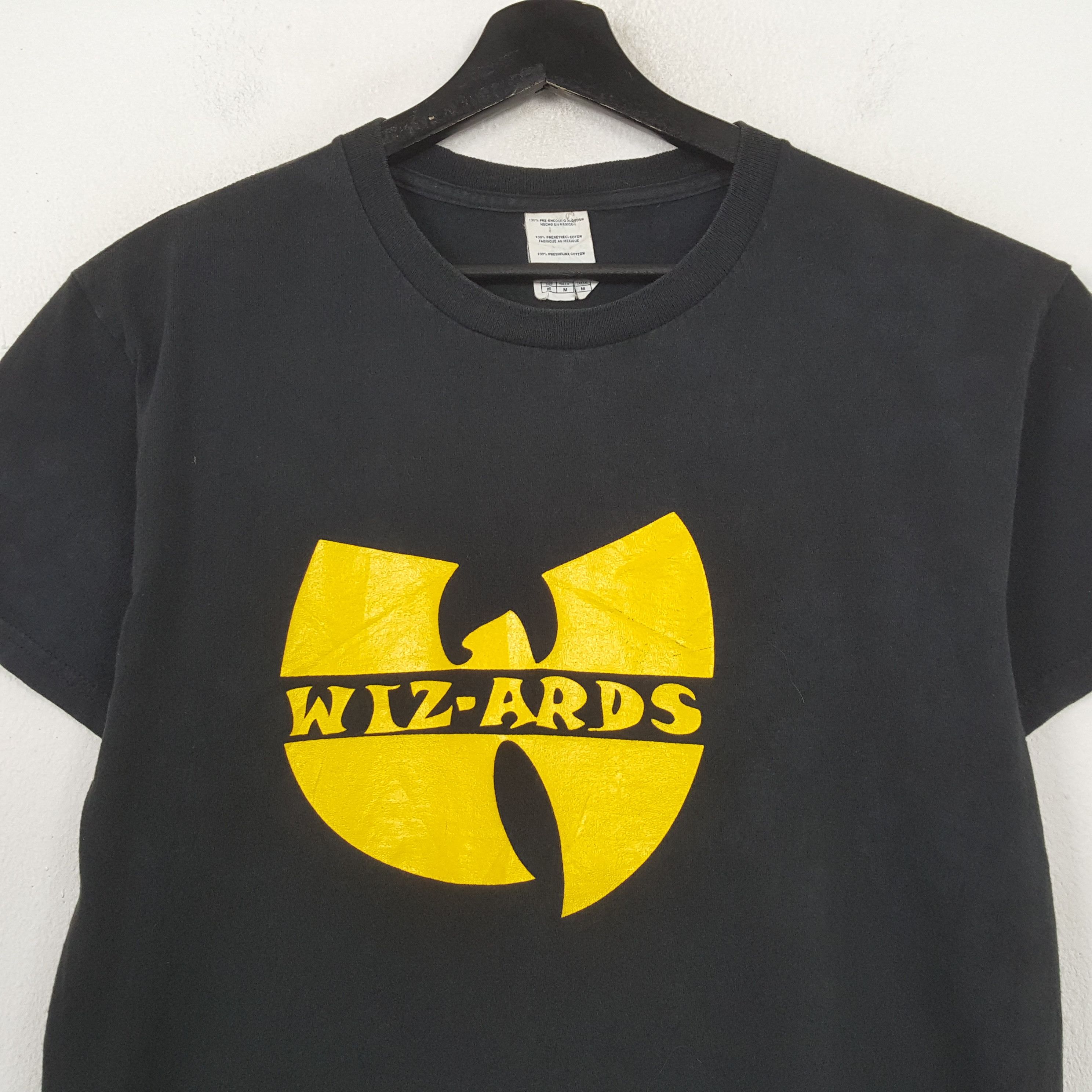 Rap Tees Wiz Ards Wu Tang Style Tshirt RR2 Size US M / EU 48-50 / 2 - 2 Thumbnail