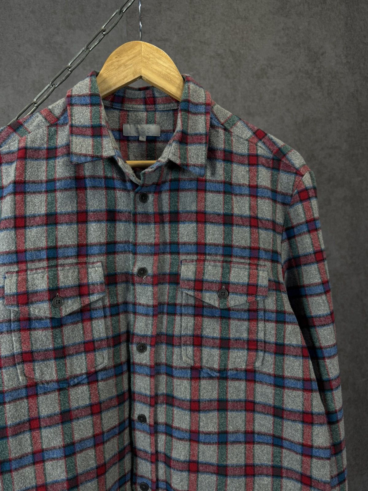 Cos COS designer flannel shirt Size US M / EU 48-50 / 2 - 3 Thumbnail