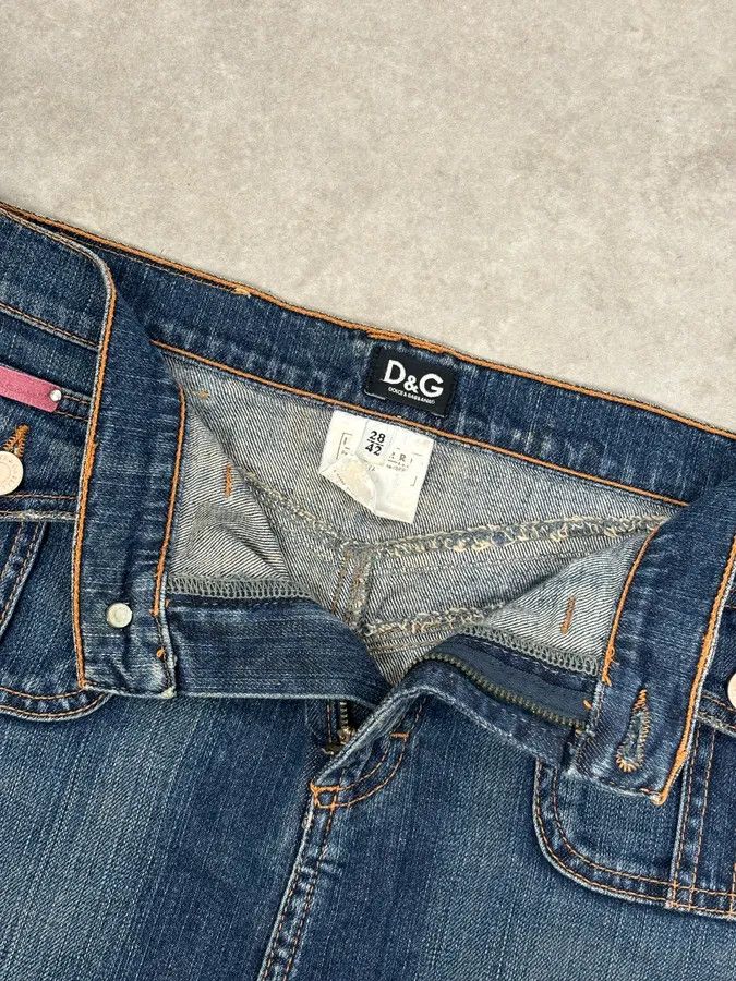 Dolce & Gabbana SS2006 Dolce & Gabbana Navy Denim Multi-Pocket Skirt Size 27" / US 4 / IT 40 - 10 Thumbnail