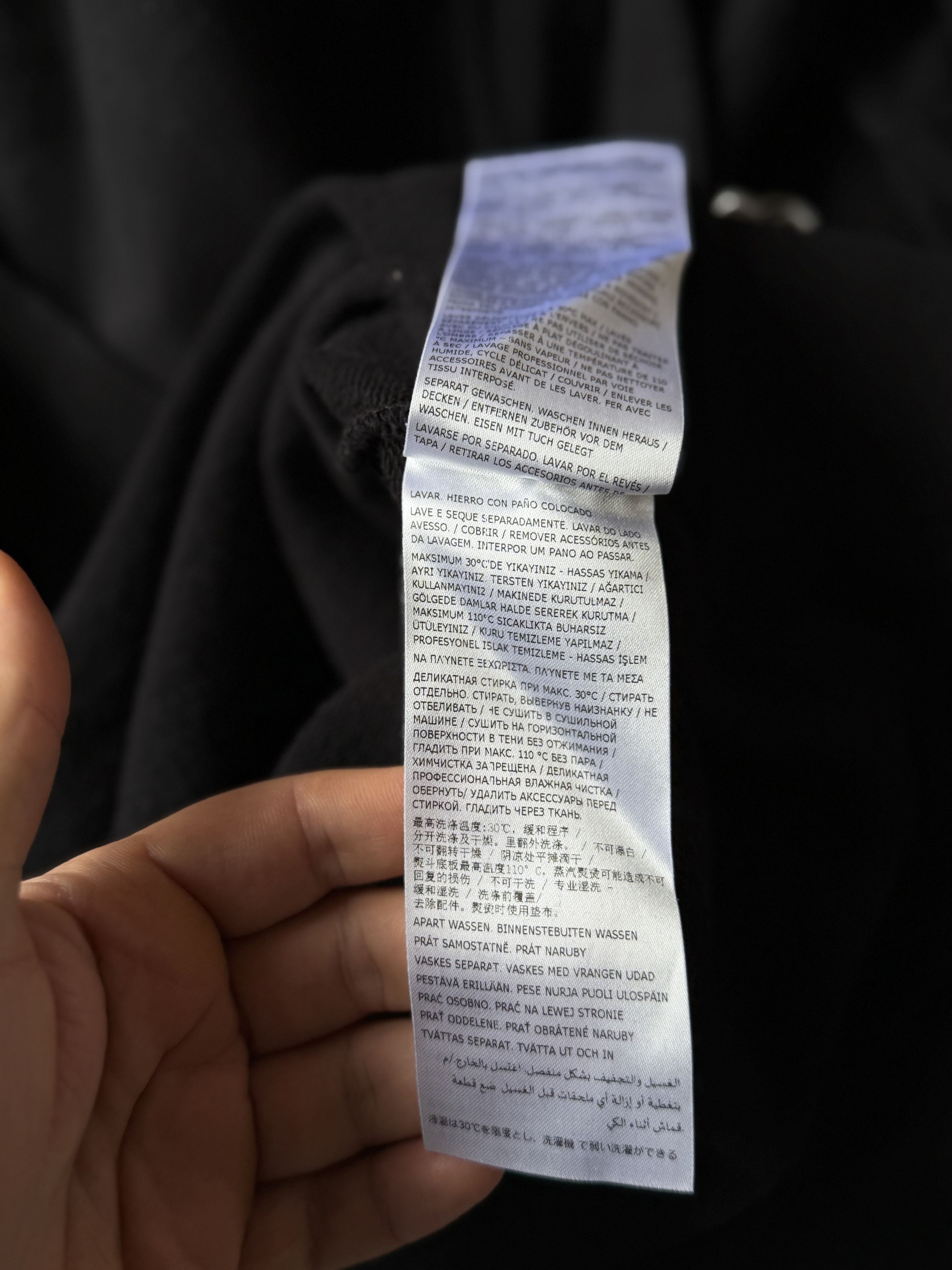 Maison Margiela Margiela Numbers Oversize hoodie Size US L / EU 52-54 / 3 - 9 Thumbnail