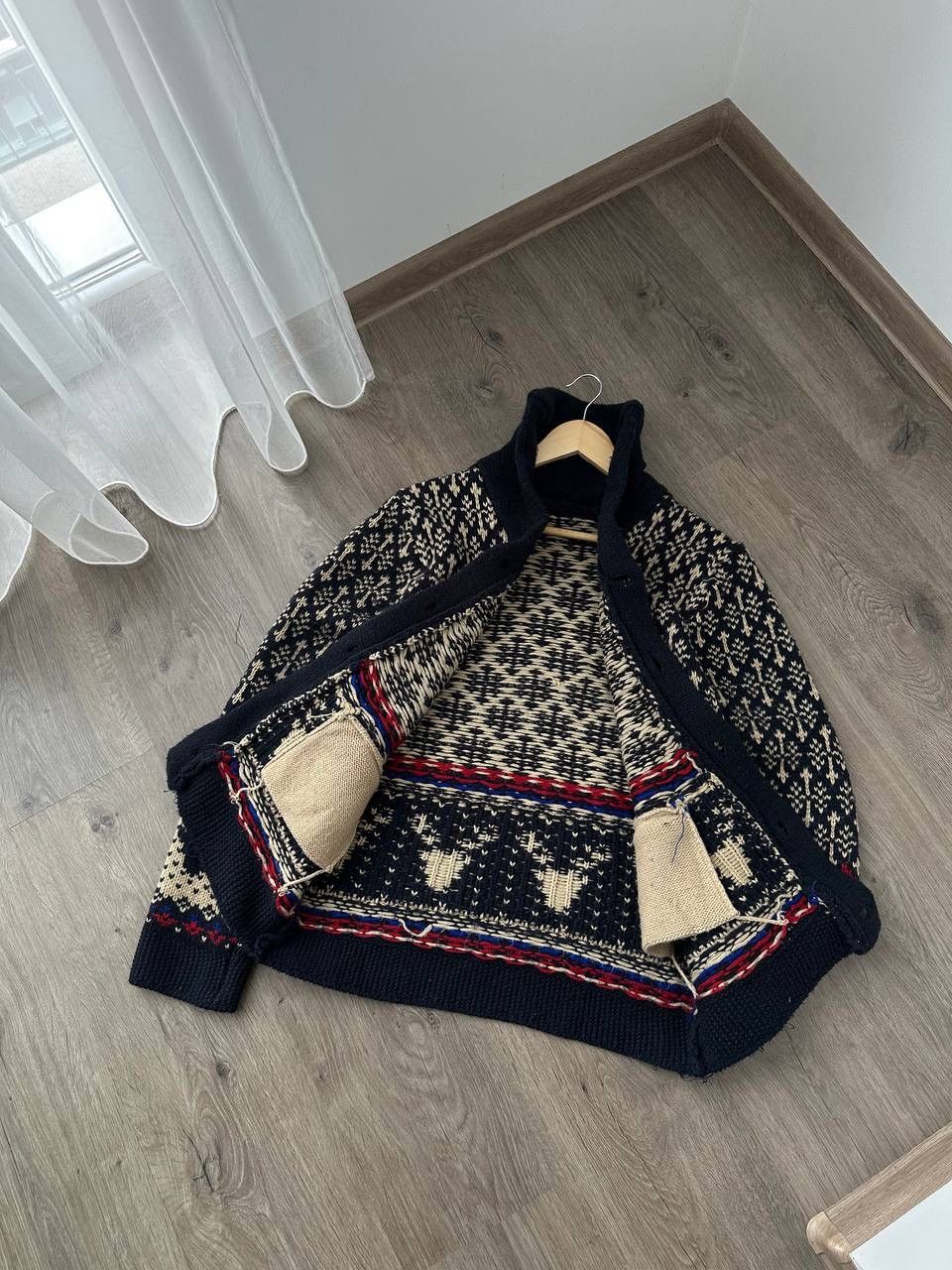 Vintage Vintage Cardigan Wool Knit Norway Dale Garn Sweater Size US M / EU 48-50 / 2 - 13 Thumbnail