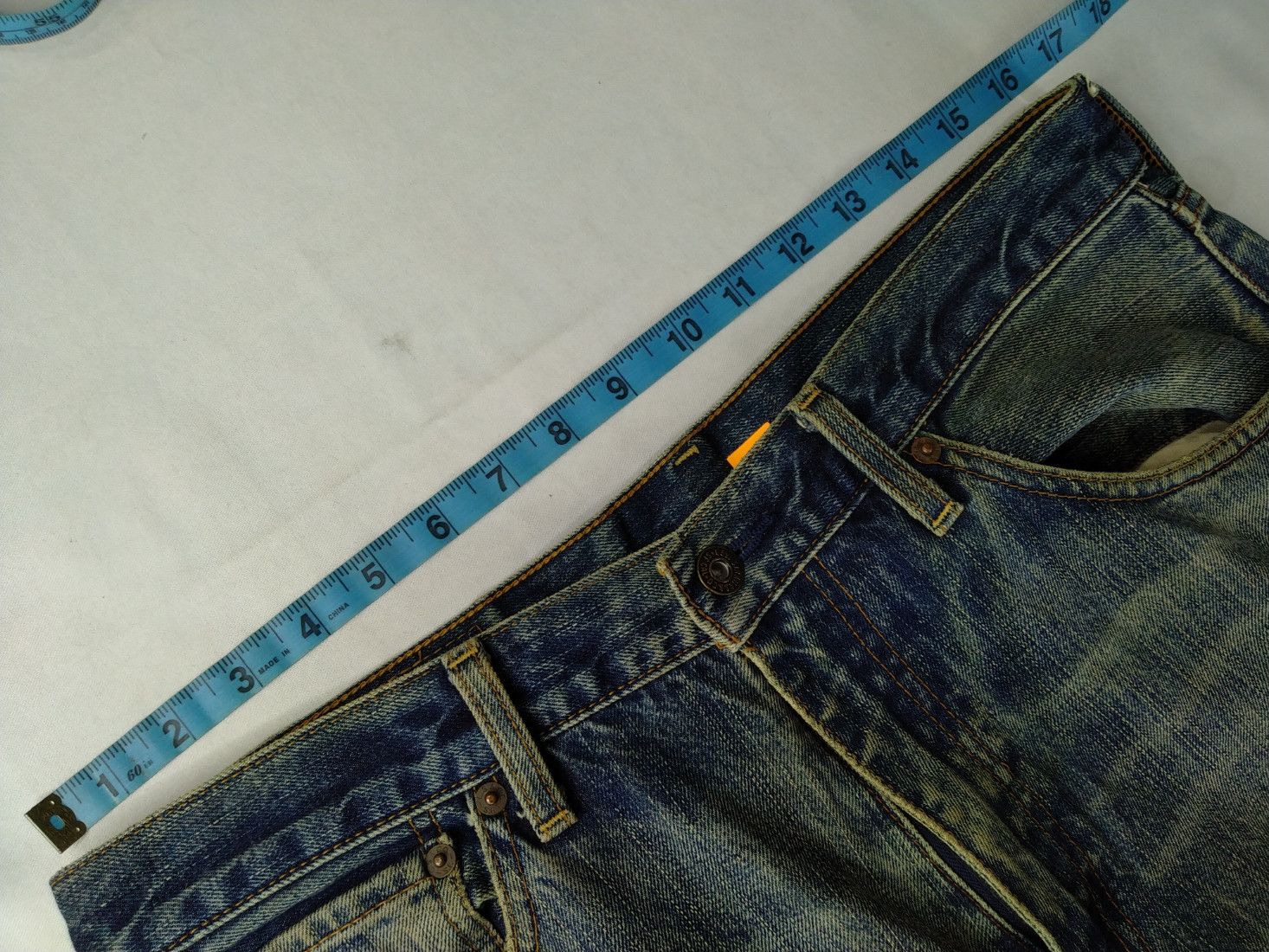 Levi's Faded Blue Vintage Levi's 504 Jeans 33x30.5 Denim -JN862 Size US 33 - 5 Thumbnail