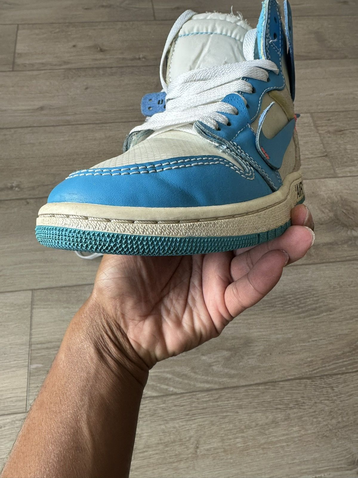 Jordan Brand × Off-White Jordan 1 Retro OG x Off-White High UNC Sz 6 Size US 6 / EU 39 - 6 Thumbnail