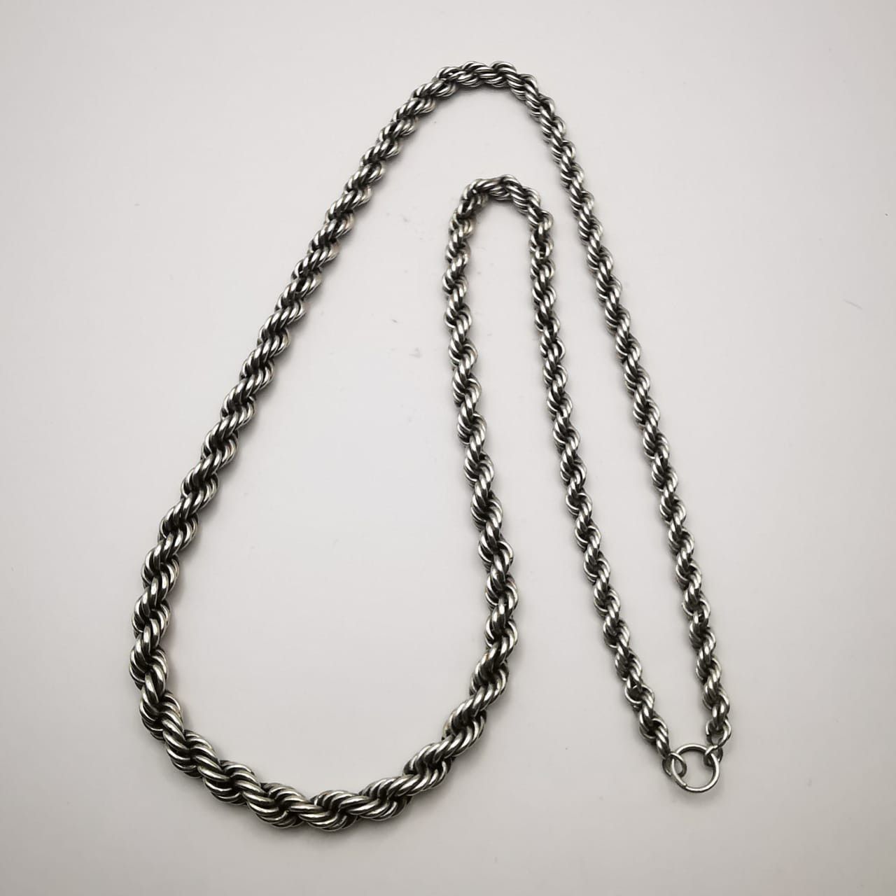 Vintage Vintage Statement 925 Sterling Silver Jewelry Chain 58,6 g Size ONE SIZE - 3 Thumbnail