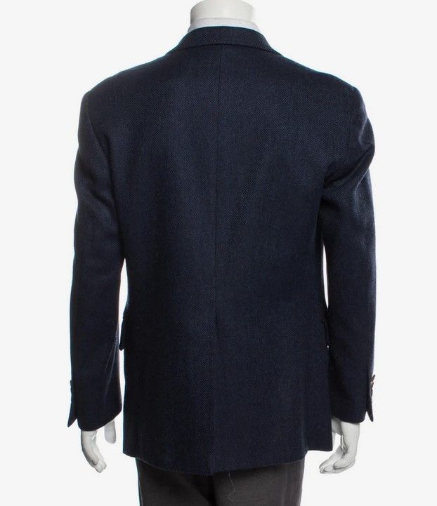 Paul Stuart Paul Stuart Lambswool Blazer 40S Navy Size 40S - 3 Thumbnail
