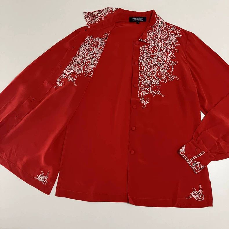 Comme des Garcons Comme Des Garcons Embroidered shirt Size M / US 6-8 / IT 42-44 - 3 Thumbnail