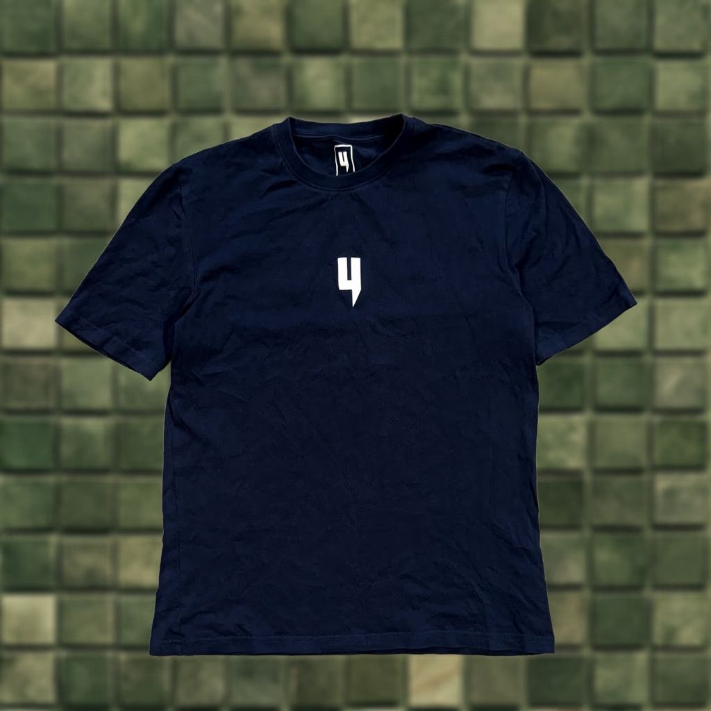 Vintage Yelir World Men’s Navy Blue White Logo T-Shirt Size S Size US S / EU 44-46 / 1 - 1 Thumbnail