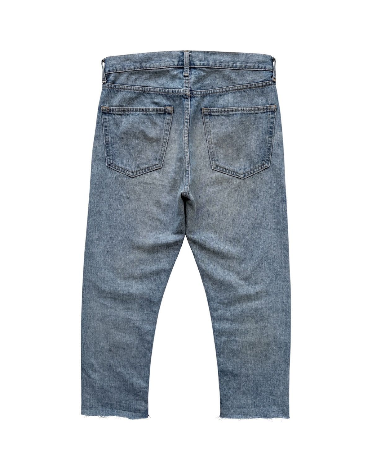 Comme des Garcons Junya Watanabe COMME des GARÇONS Straight Denim Jeans Size US 33 - 5 Thumbnail