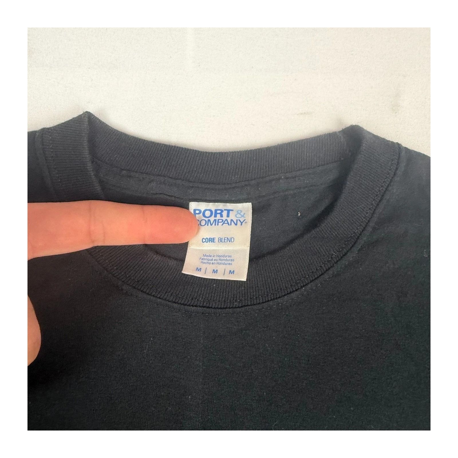 Vintage Subway Work Logo T-Shirt Black Graphic Tee Men's Medium Port Size US M / EU 48-50 / 2 - 5 Thumbnail