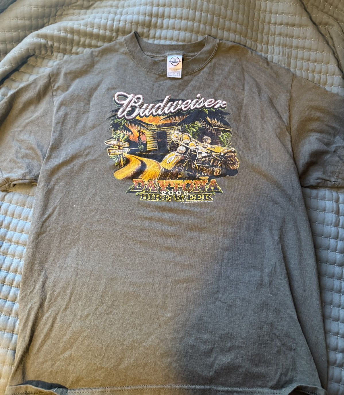 Budweiser Budweiser Daytona Bike Week Shirt Rare Size US L / EU 52-54 / 3 - 1 Thumbnail