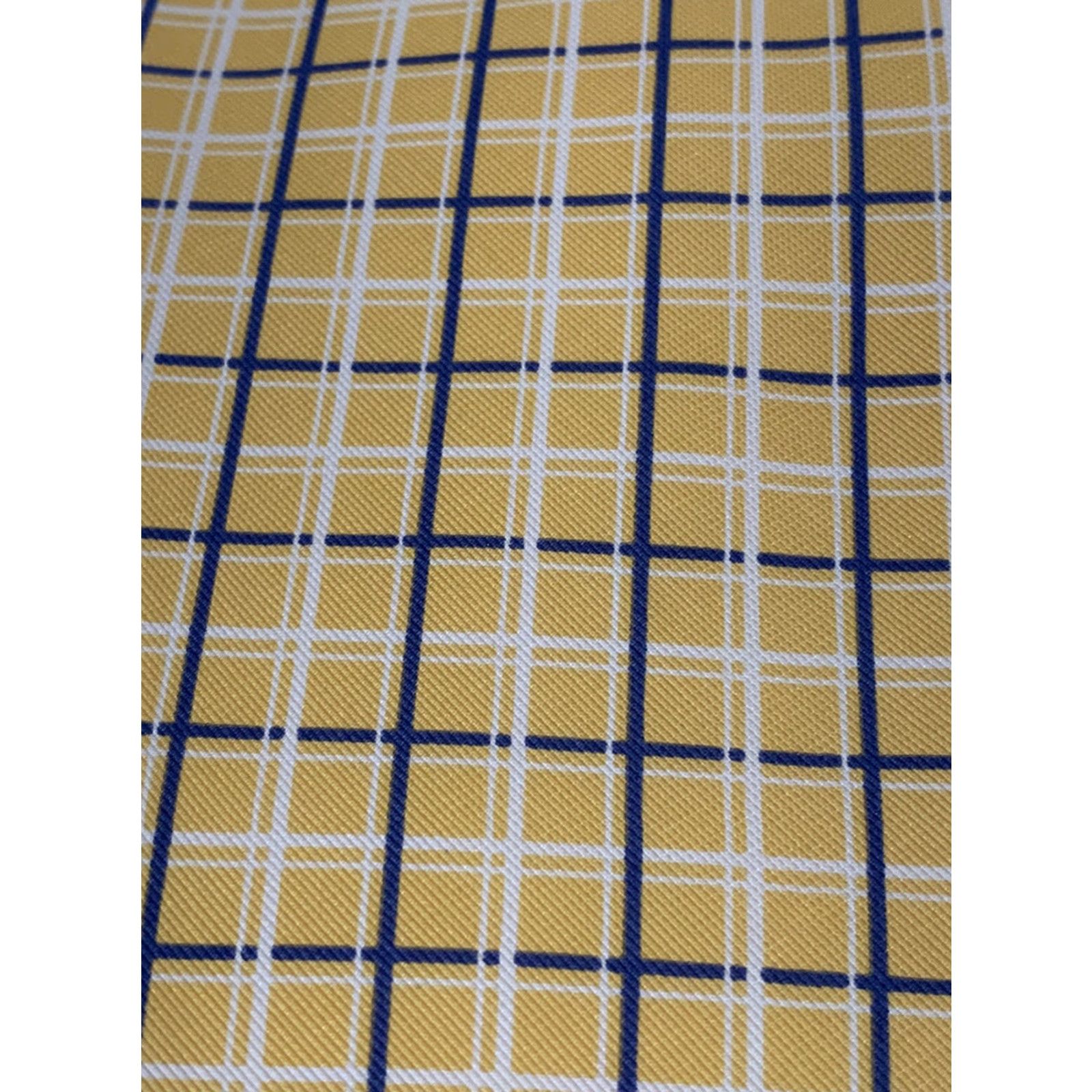 Ralph Lauren Lauren Ralph Lauren LRL Tie Necktie 100% Silk Yellow Mens Tie Pre-owned Size ONE SIZE - 2 Thumbnail