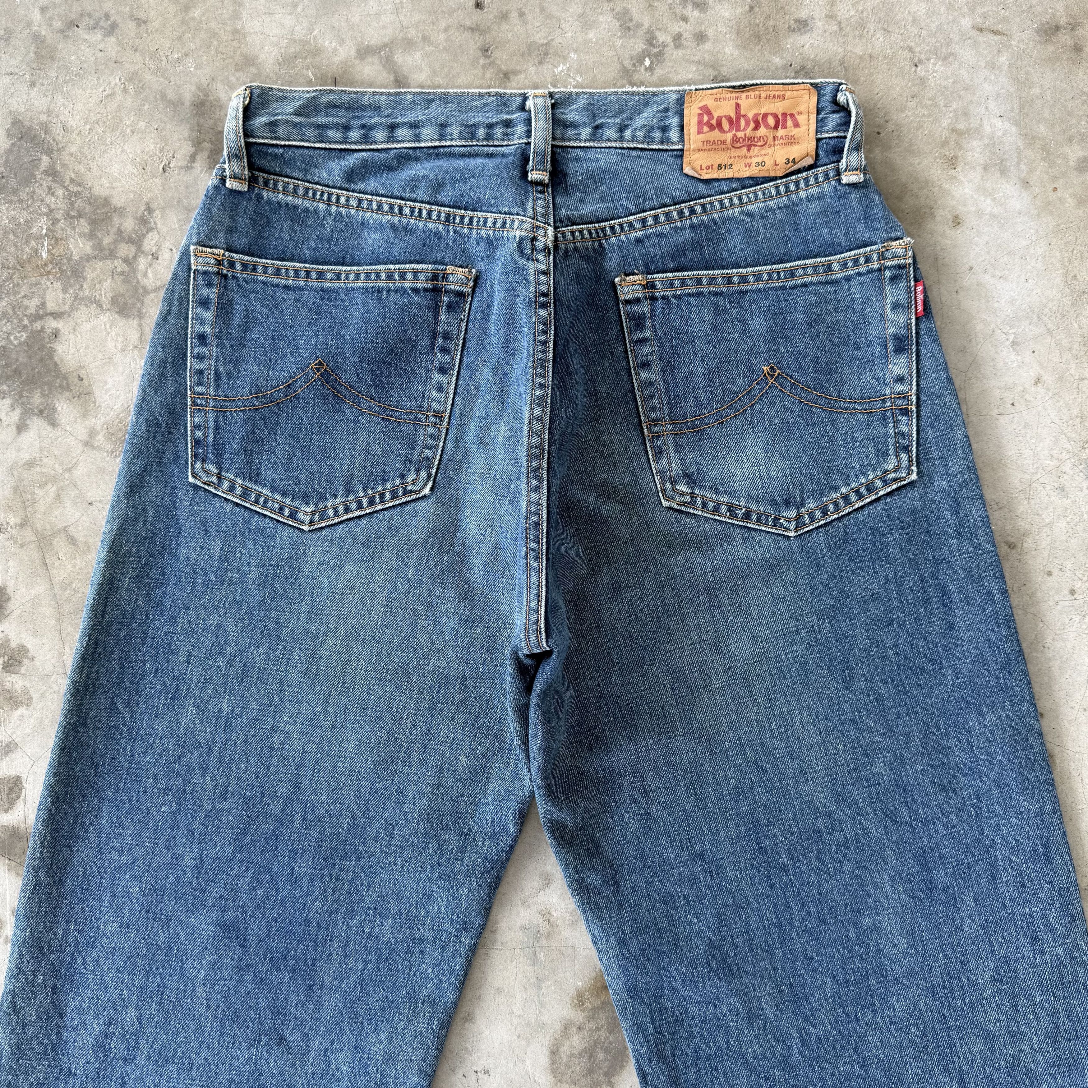 Jean W30x30.5 Vintage Bson Denim Jean Pants Size US 30 / EU 46 - 10 Thumbnail